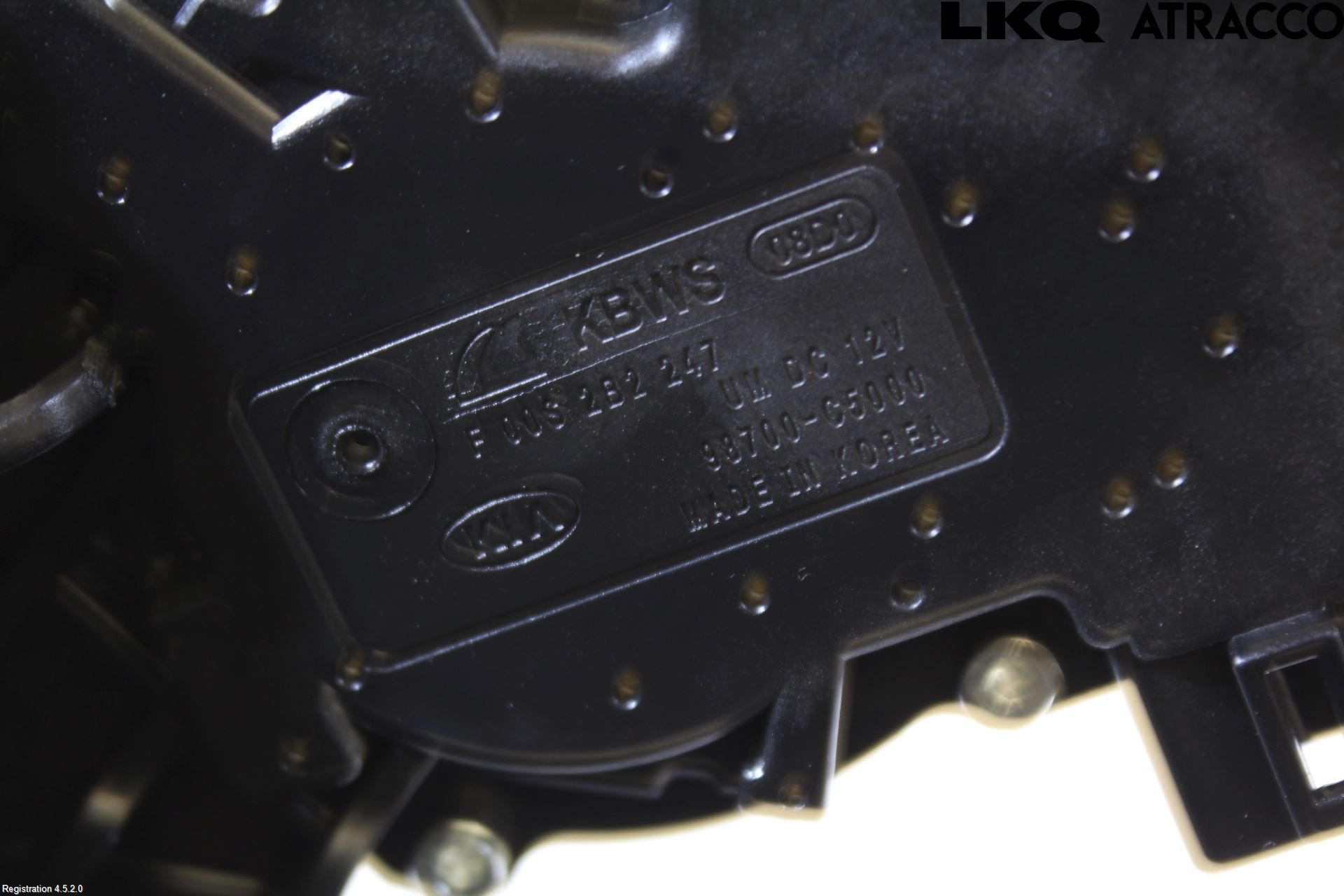 Kia SORENTO 15-20 Torkarmotor Baklucka