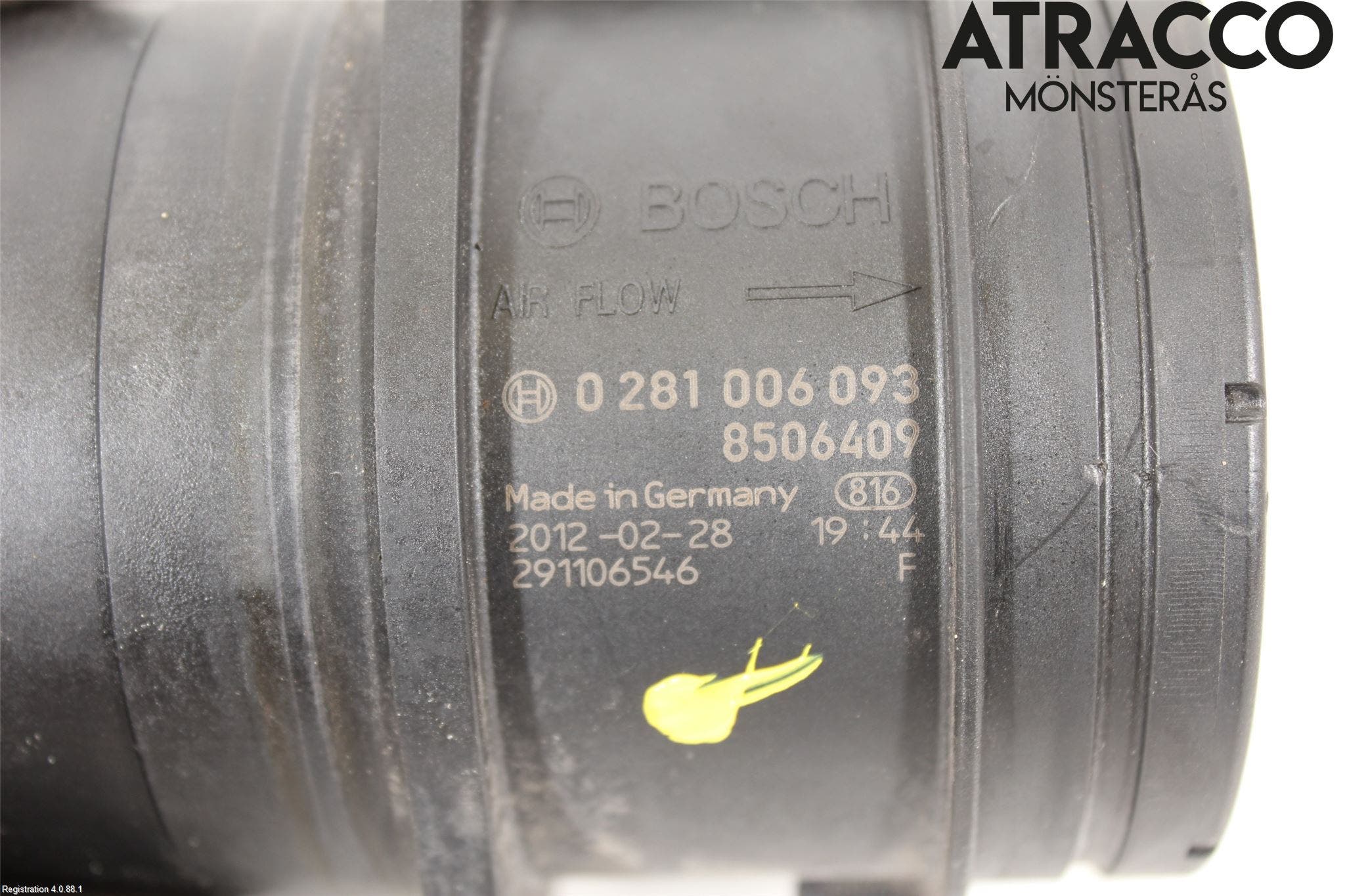 BMW 3 E90/91 SED/TOU 05-12 Injluftmassamätare