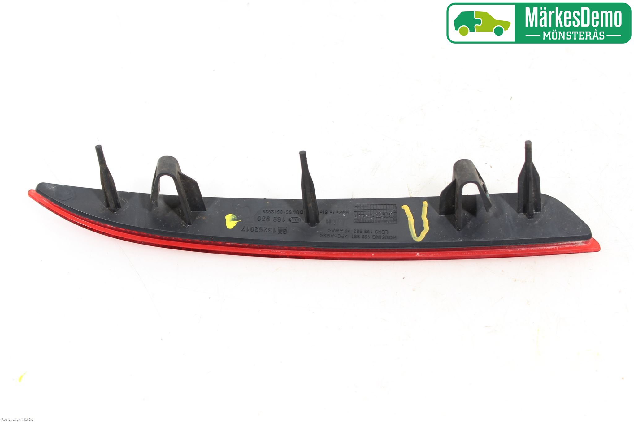 Opel ASTRA J 10-15 Dimljus/Reflex Bak