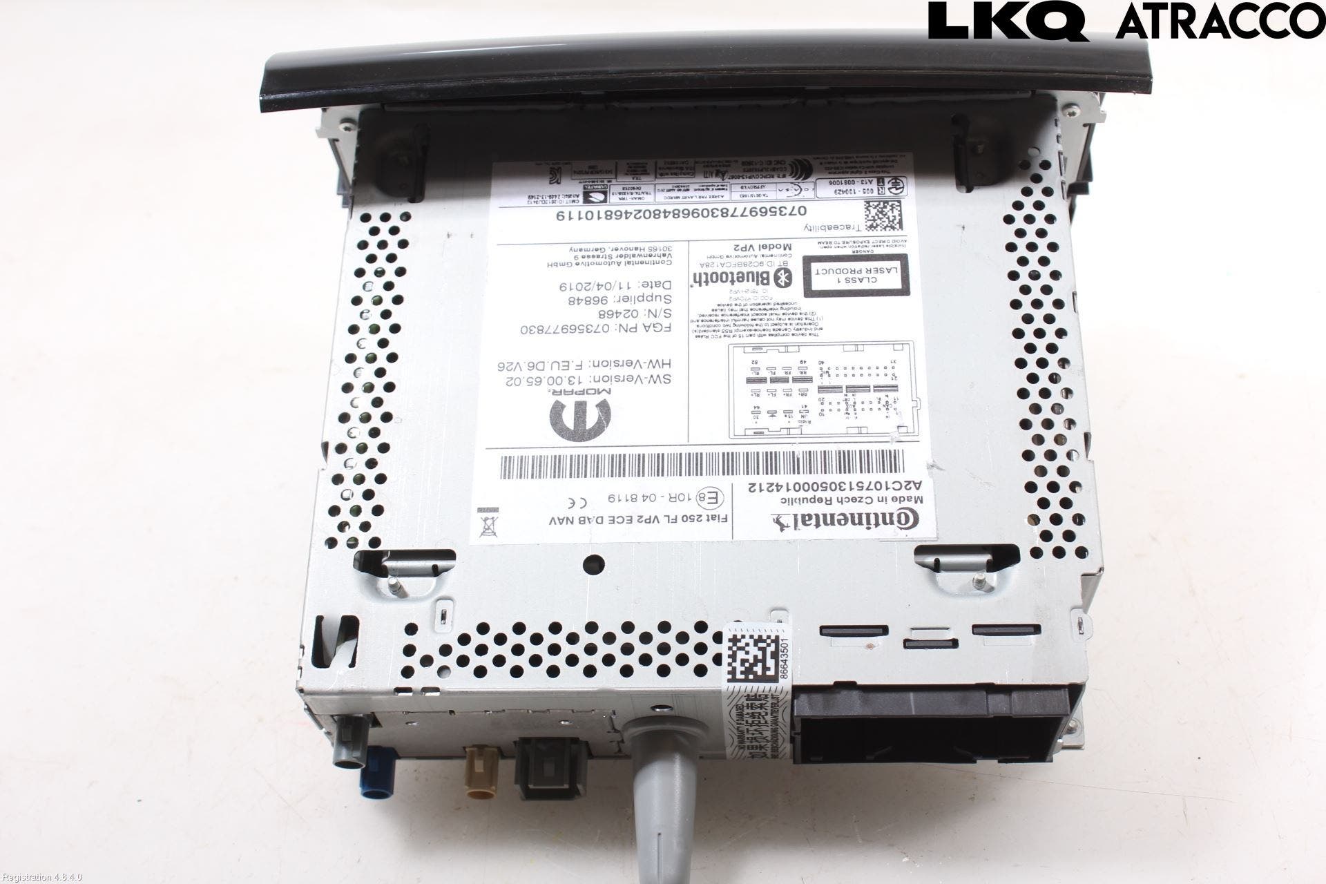 Peugeot BOXER/E-BOXER 15- Cd Radio - Multimediapanel