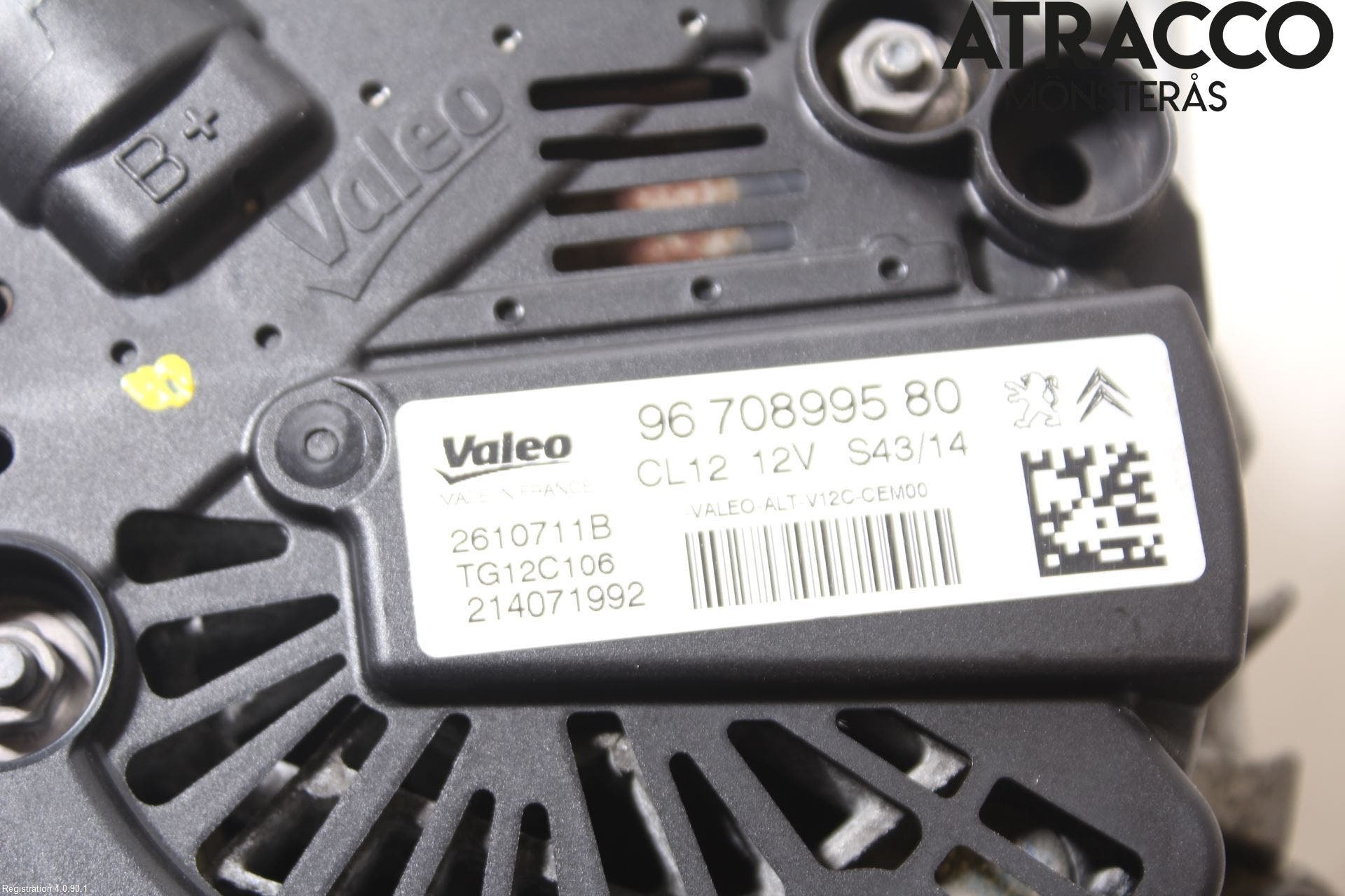 Peugeot 208 12-15 Generator