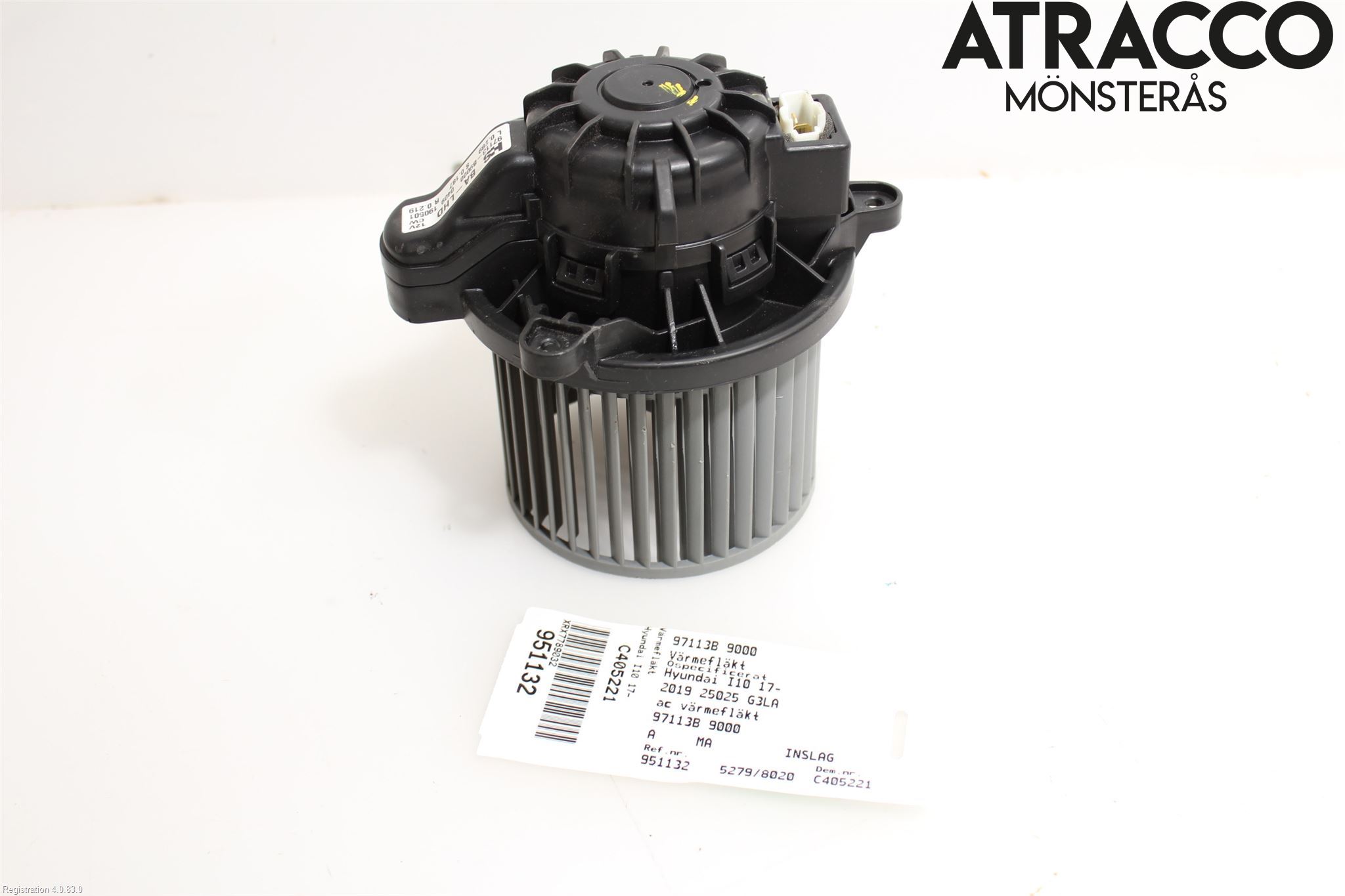 Hyundai i10 BA 17-20 Värmefläkt