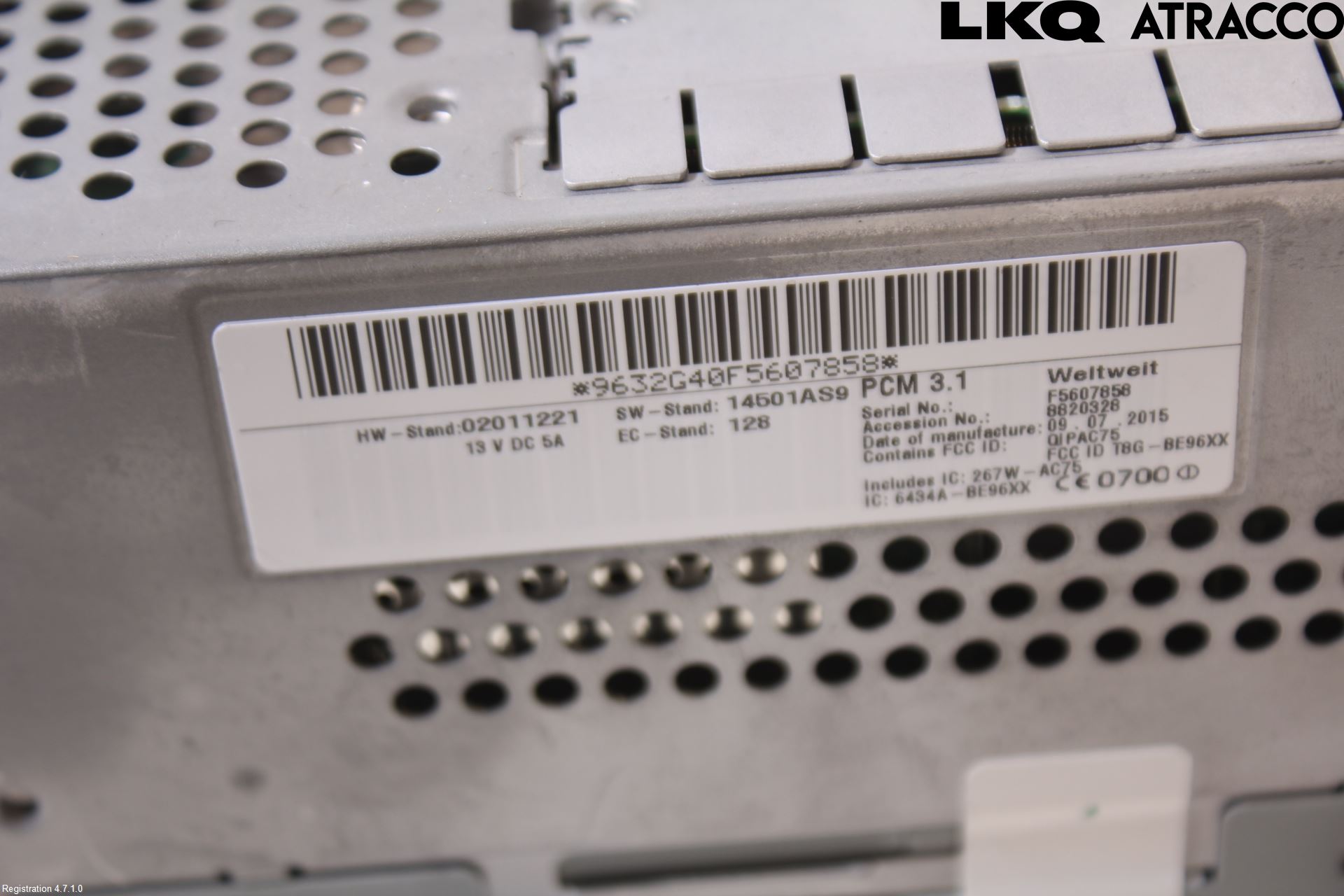 Porsche CAYENNE 03- Cd Radio - Multimediapanel