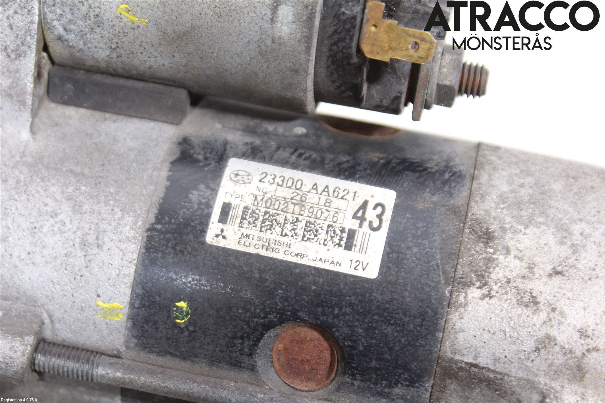 Subaru FORESTER SH 08-13 Startmotor Diesel