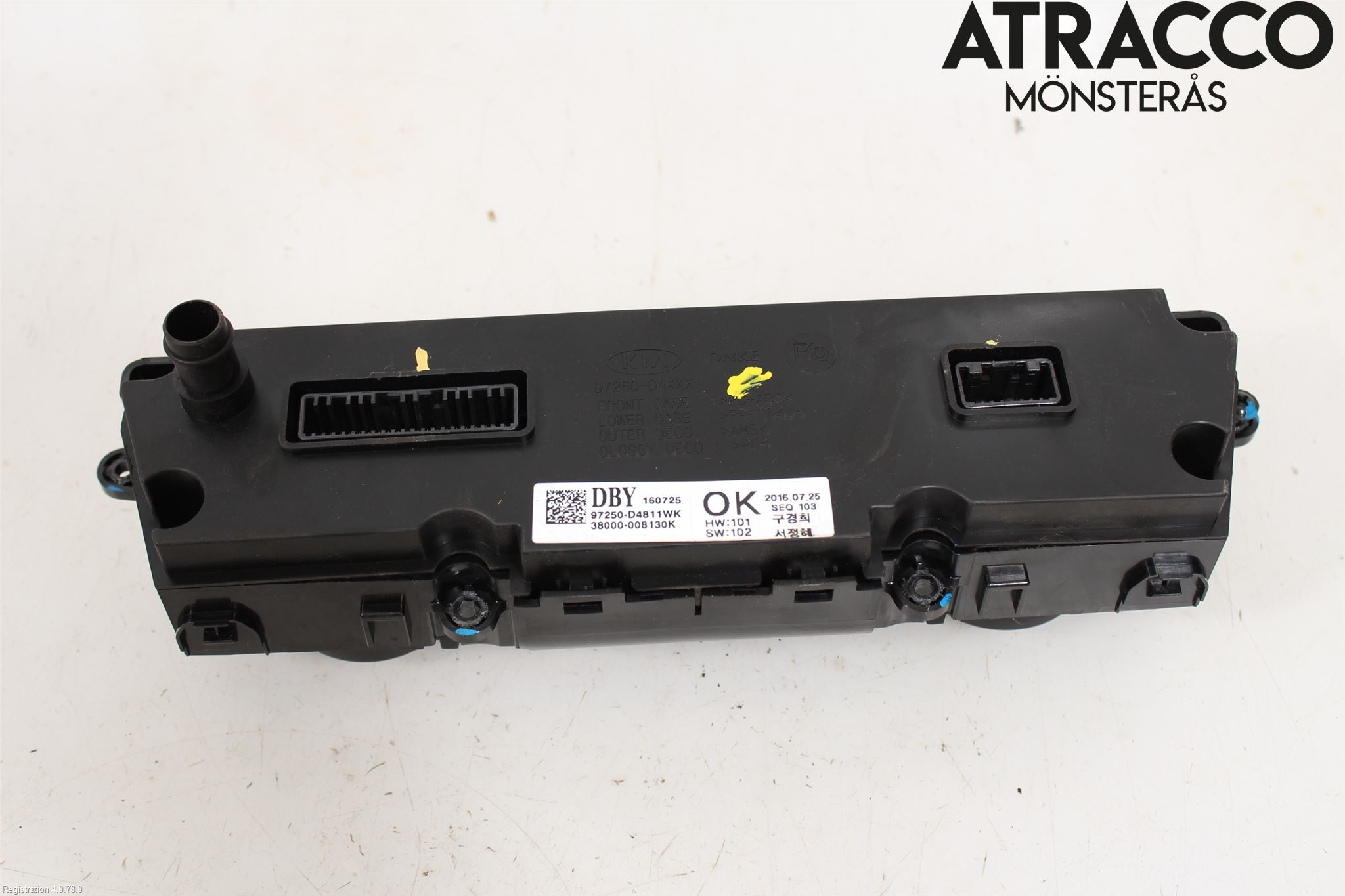 Kia OPTIMA 16-20 Ac Styrenhet Ac Manöveren