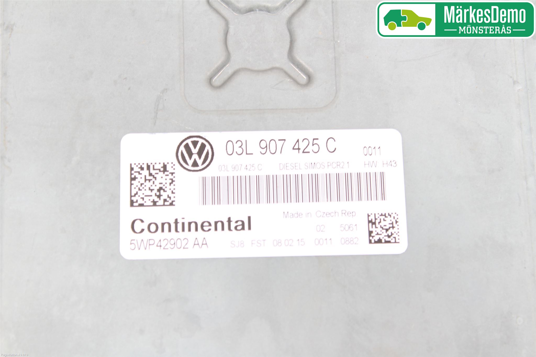 Volkswagen VW CADDY 11-15 Styrenhet Insprut Bensin