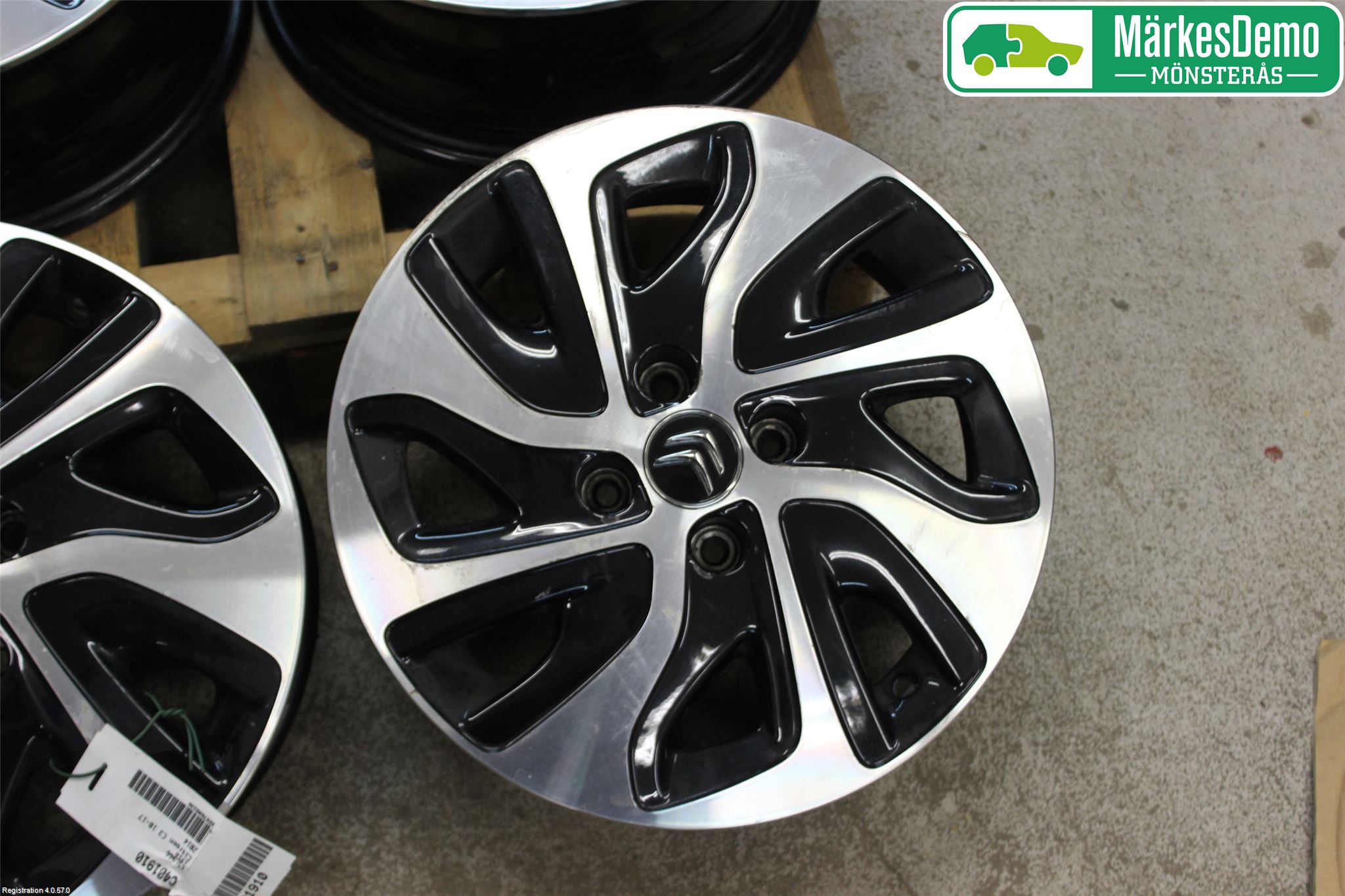 Citroen C3 10-17 Fälgsats Aluminium