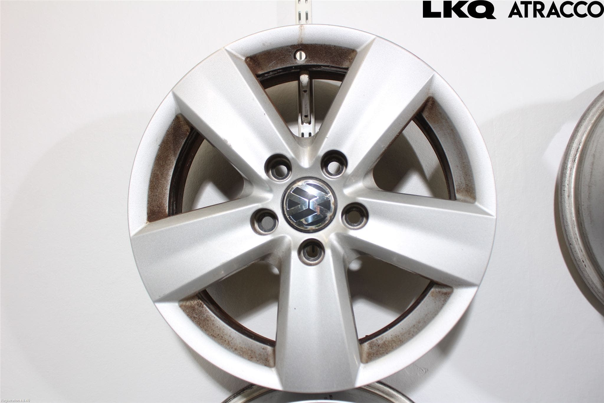 Volkswagen VW CADDY 11-15 Fälgsats Aluminium