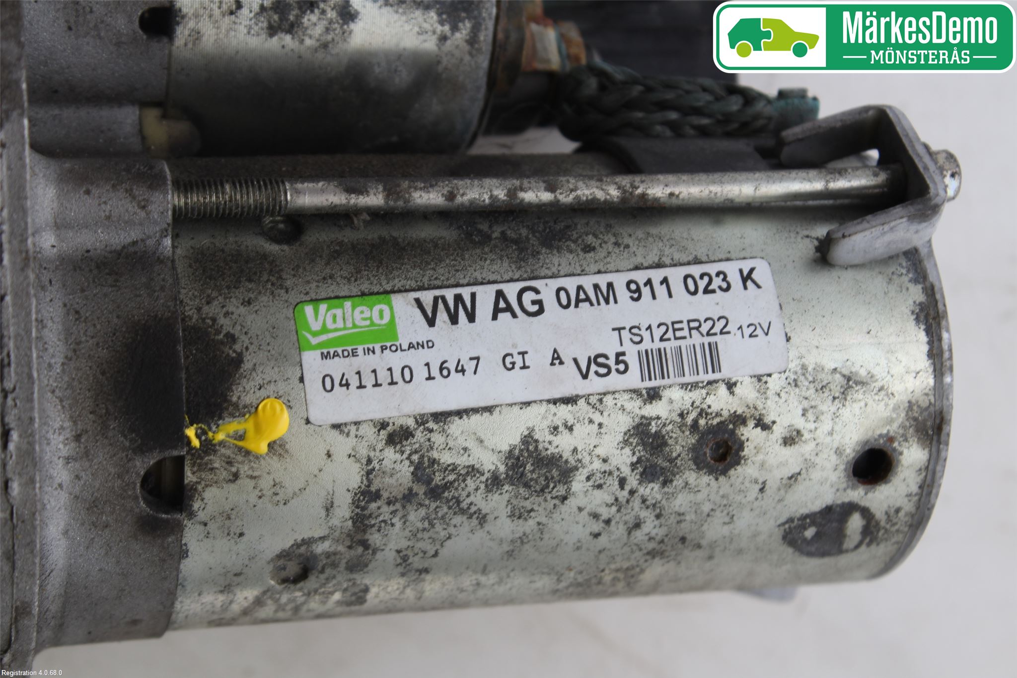 Volkswagen VW TOURAN 10-15 Startmotor