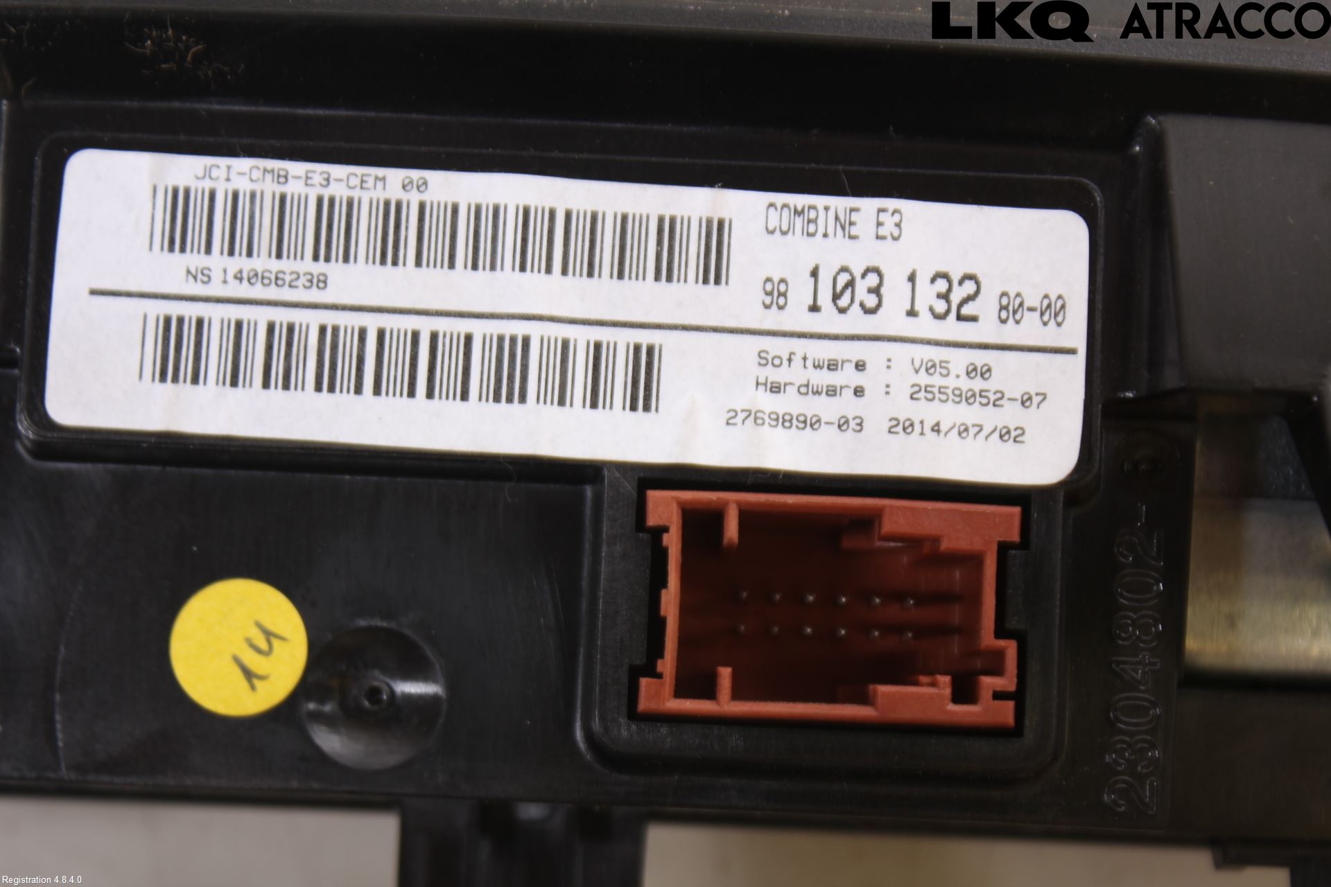 Citroen C4 CACTUS 14-20 Instrument Komb