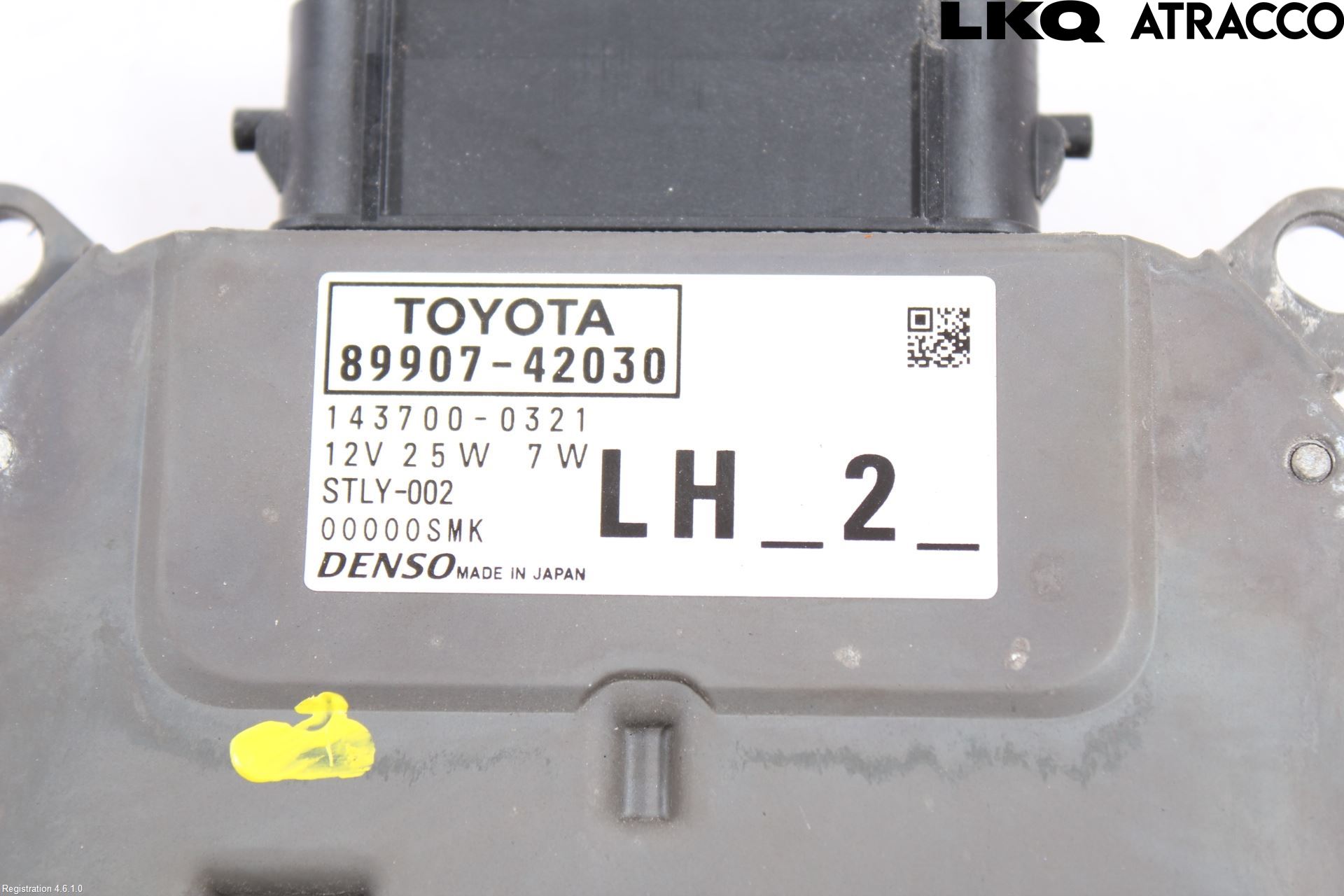 Toyota RAV4 19- Styrenhet Strålkastare