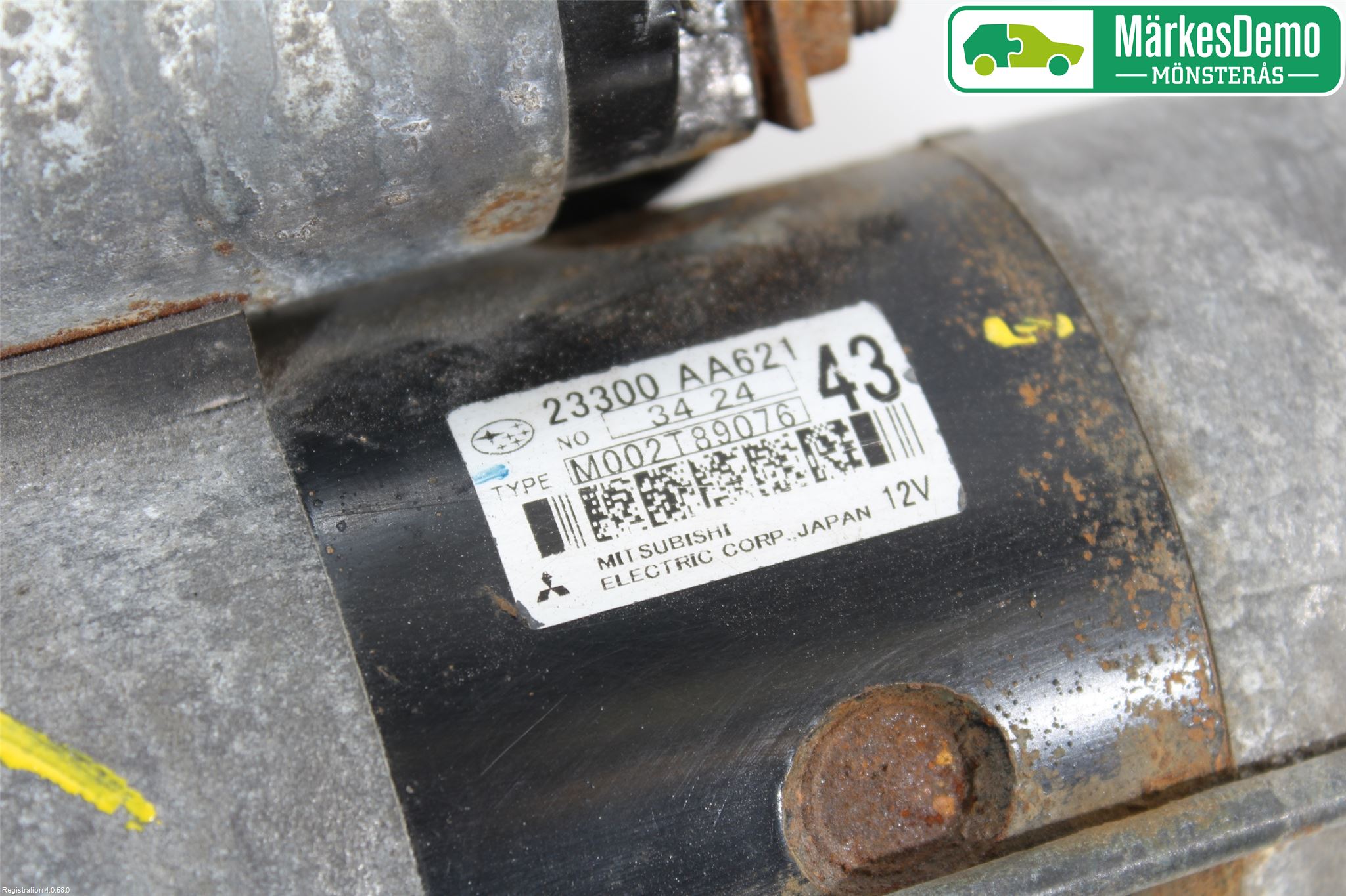 Subaru LEGACY 10-14 Startmotor