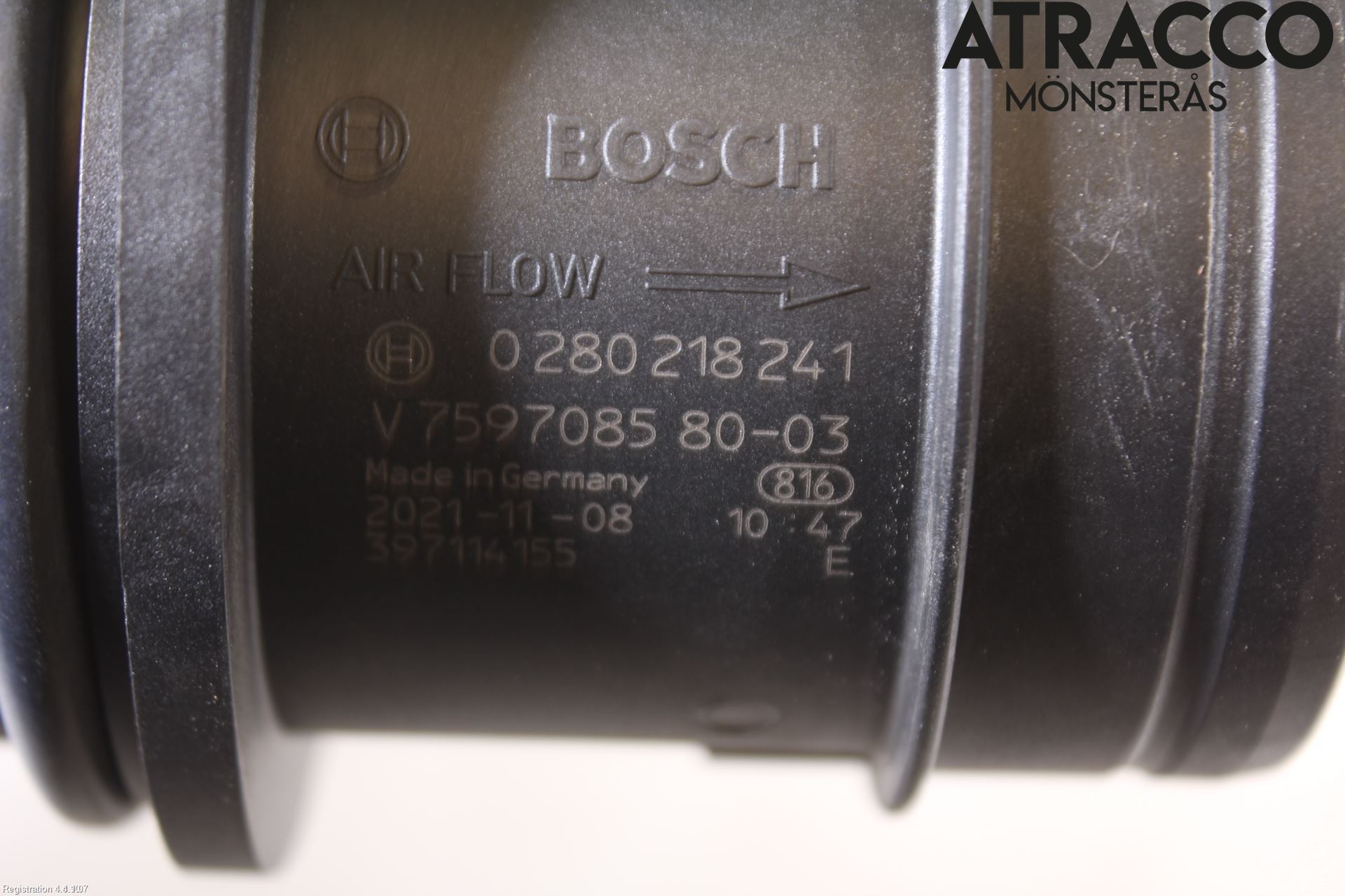 Opel GRANDLAND X 18- Injluftmassamätare