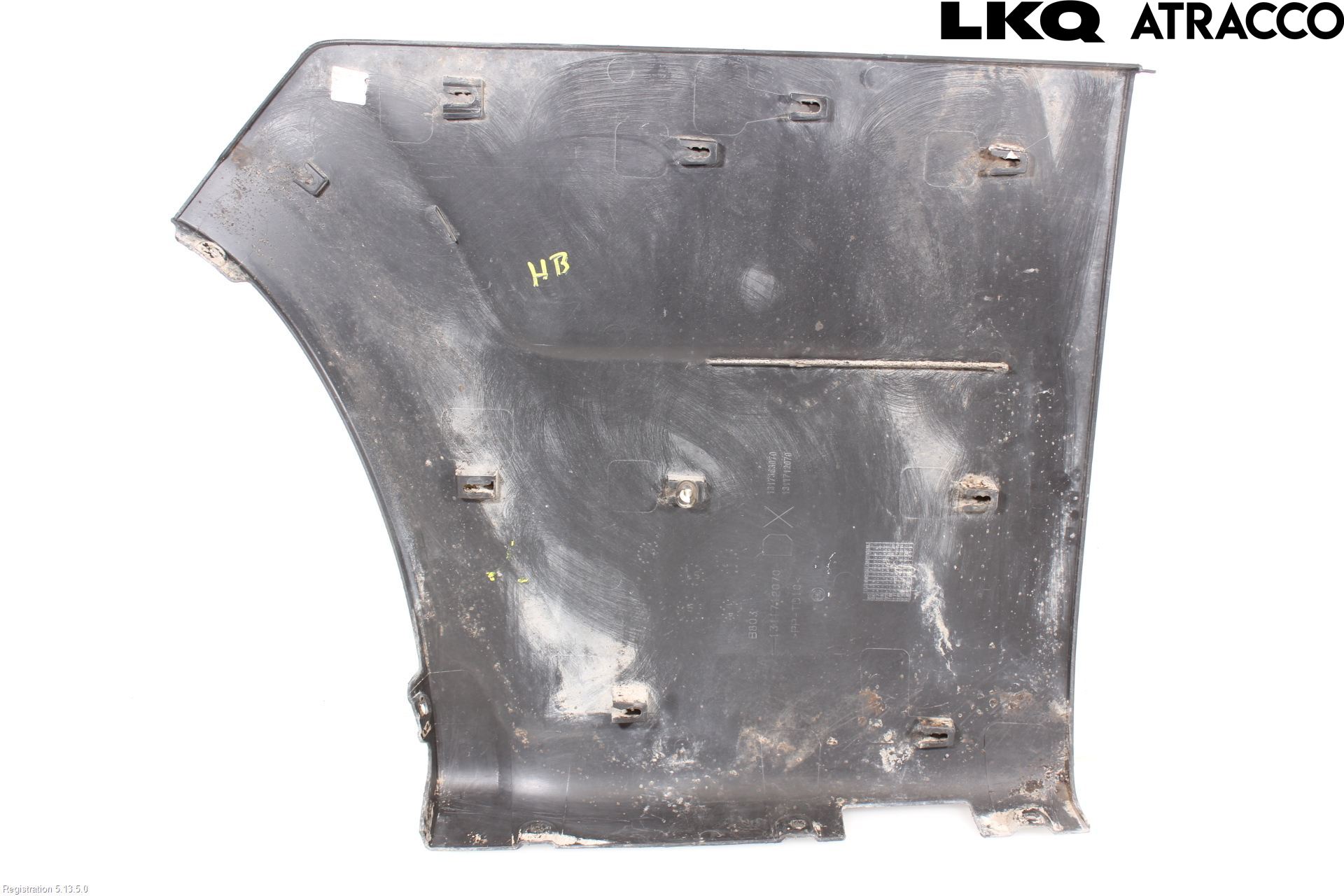 Peugeot BOXER/E-BOXER 15- Stötfångardel Bak Hö