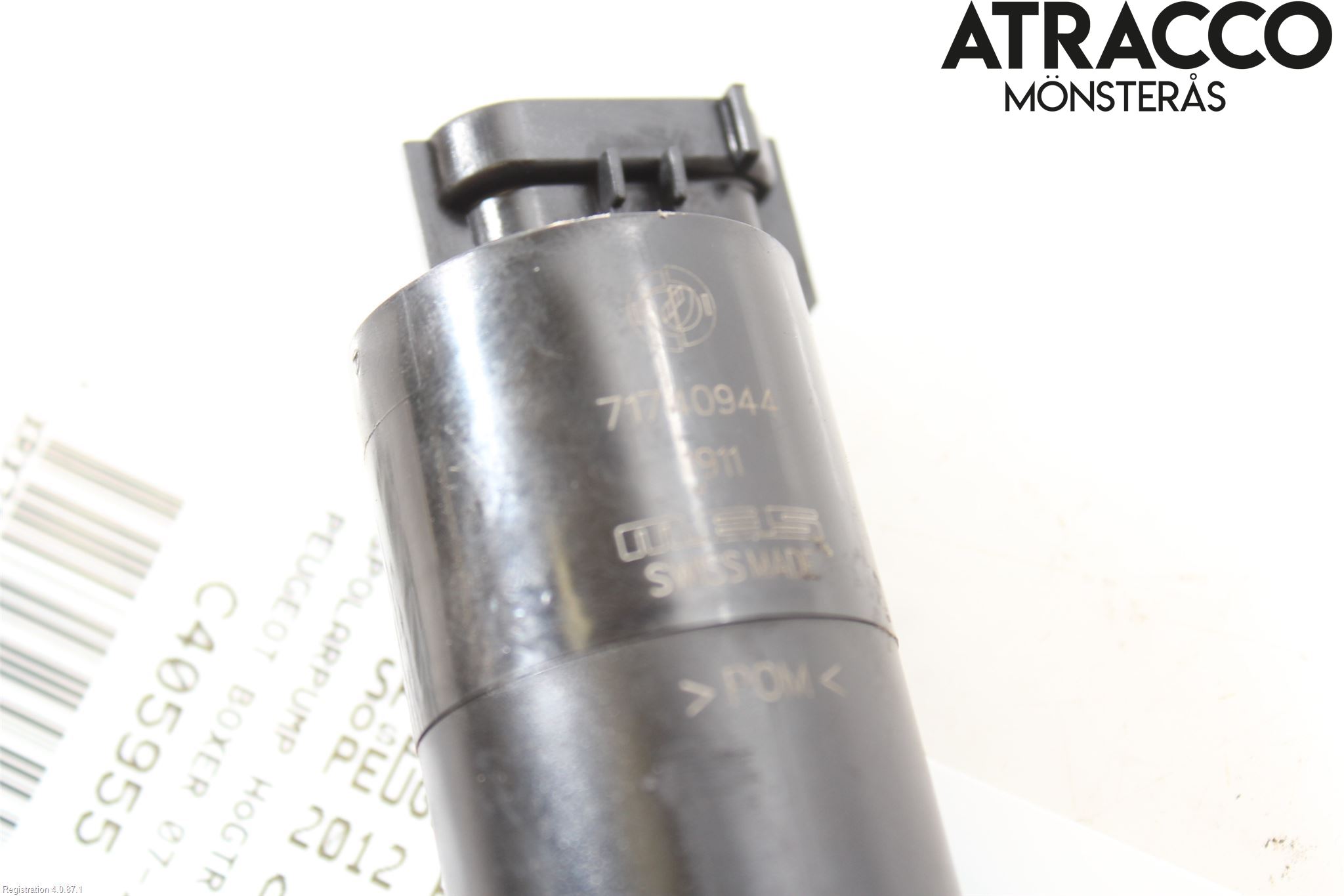 Peugeot BOXER 07-14 Spolarpump Högtryck