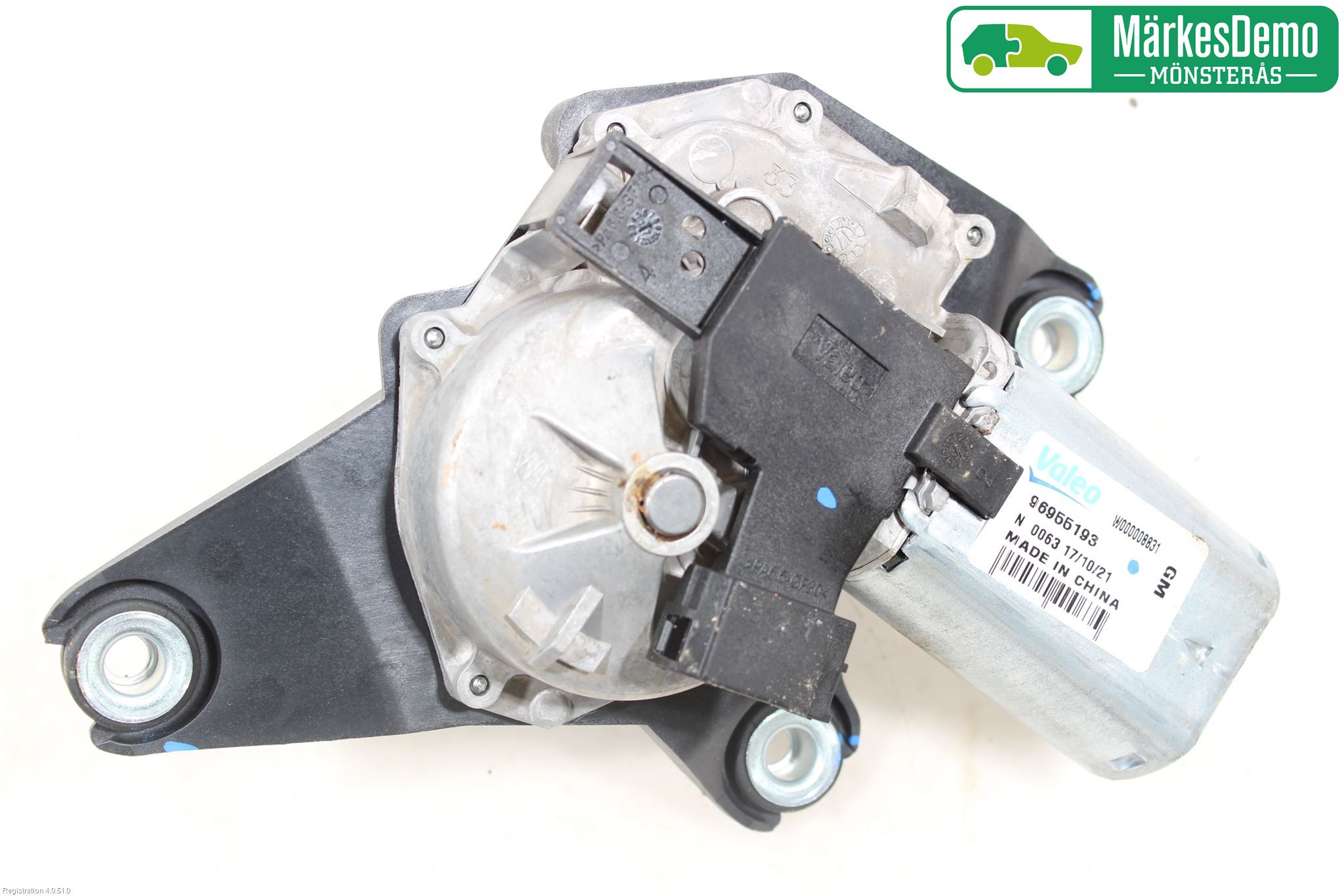 Opel MOKKA 13-20 Torkarmotor Baklucka