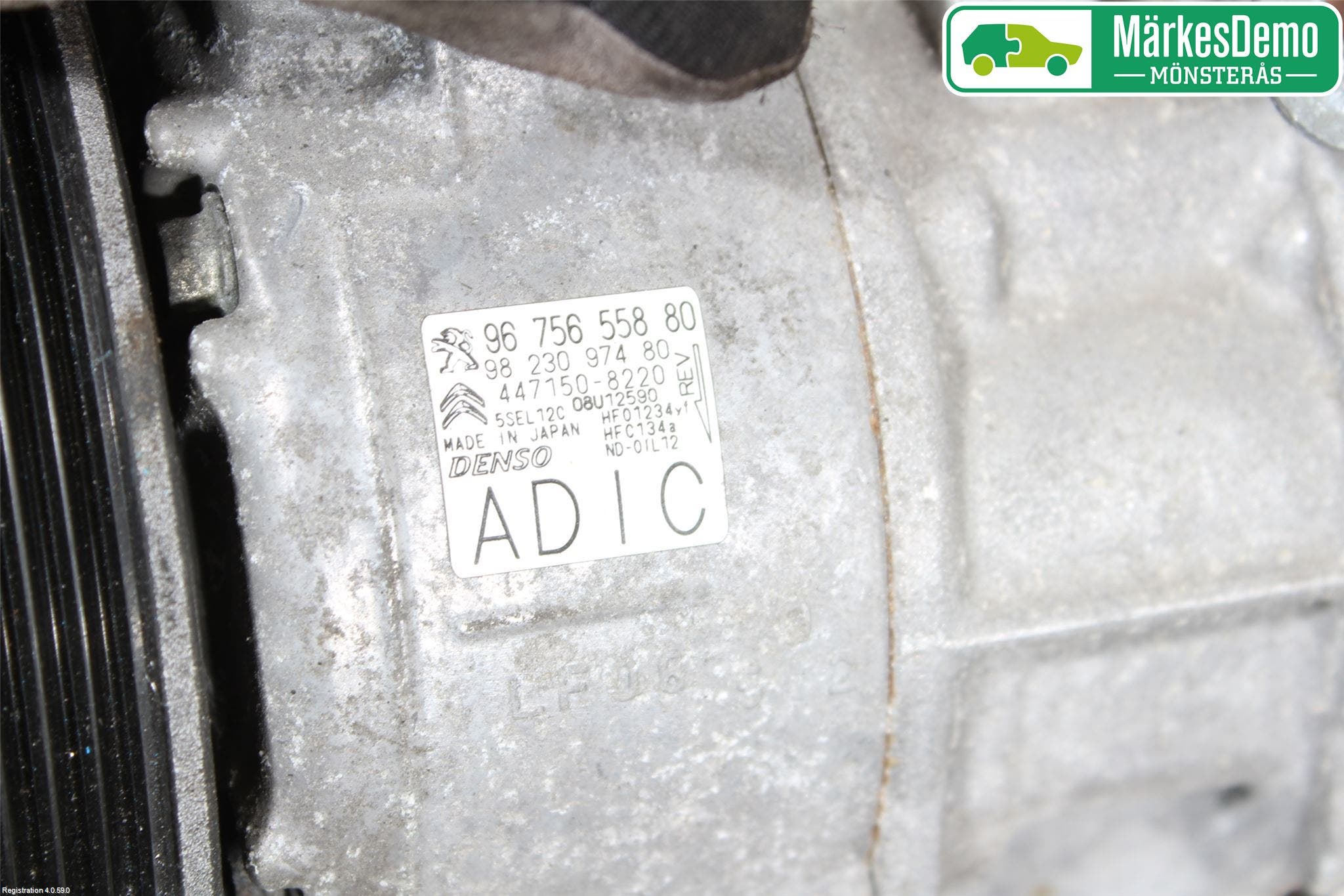 Peugeot 3008 17-24 Ac Kompressor