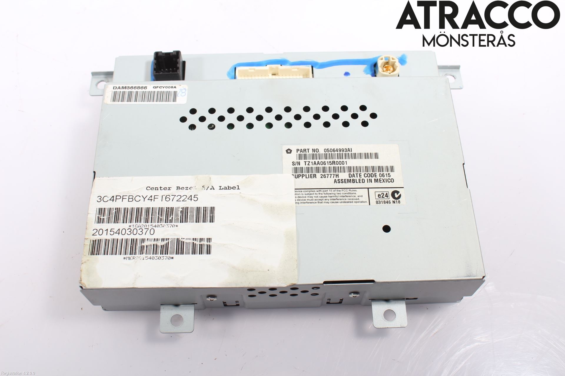 Fiat FREEMONT Multifunktionsdisplay