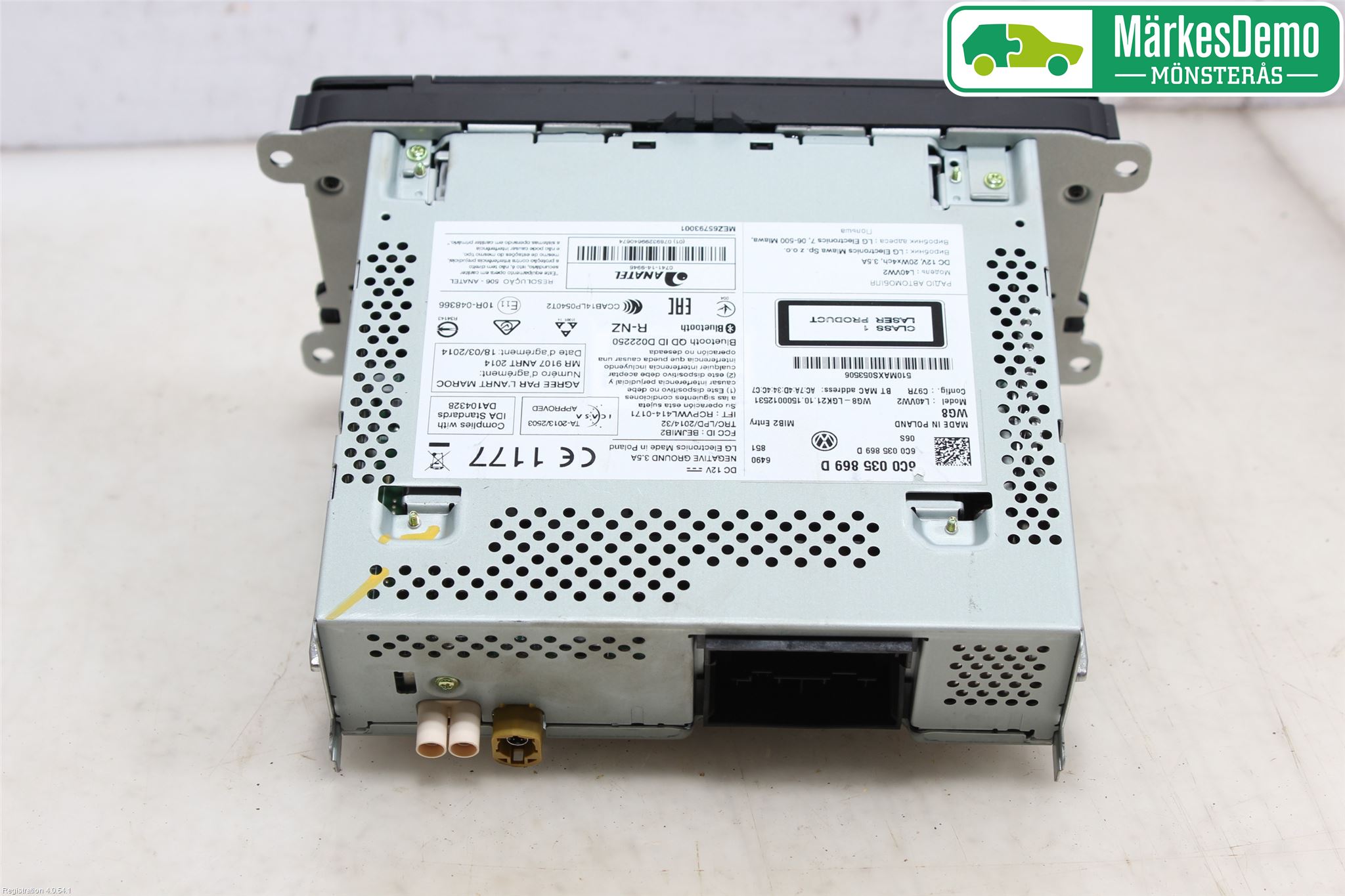 Volkswagen VW POLO 10-17 Radio