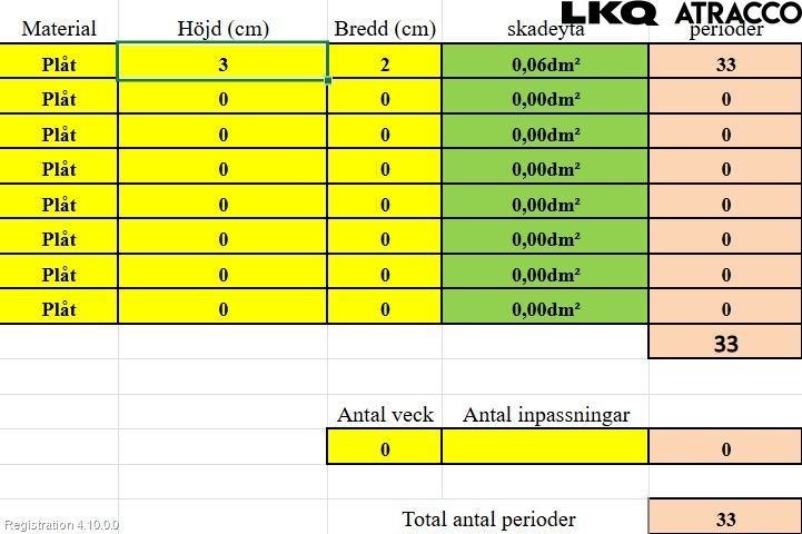 Hyundai i20 PB 09-14 Dörr Bak Vänster