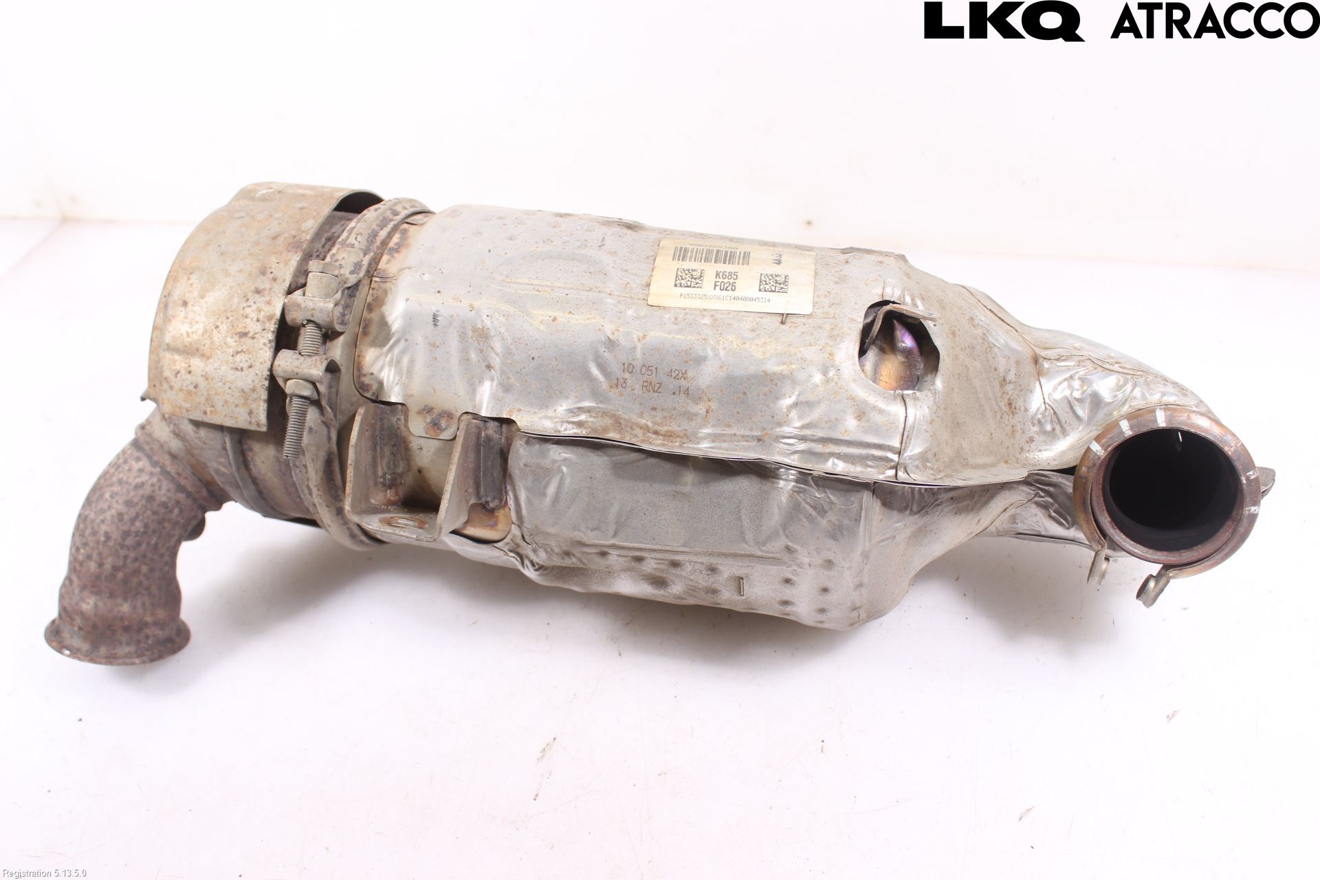 Peugeot 2008 13-20 Avgas Partikelfilter