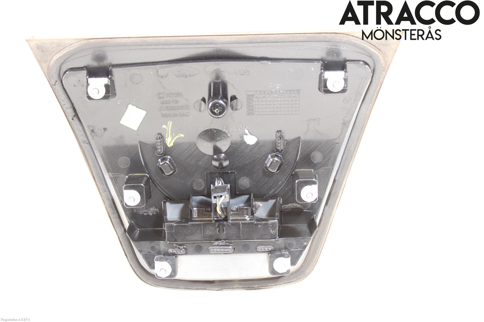 Opel ASTRA J 10-15 Bakluckehandtag