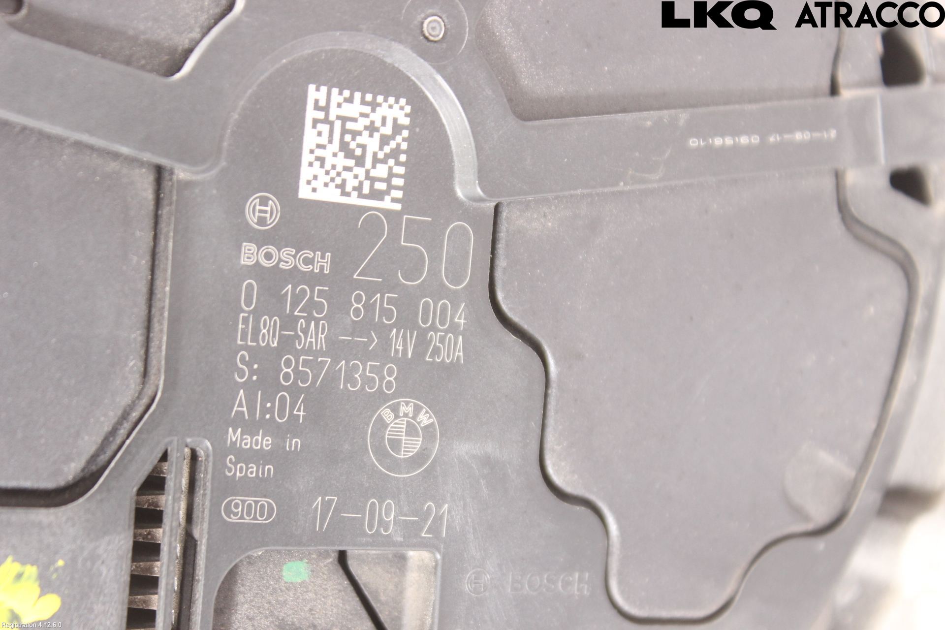 BMW 5 G30/G31/F90 17-23 Generator