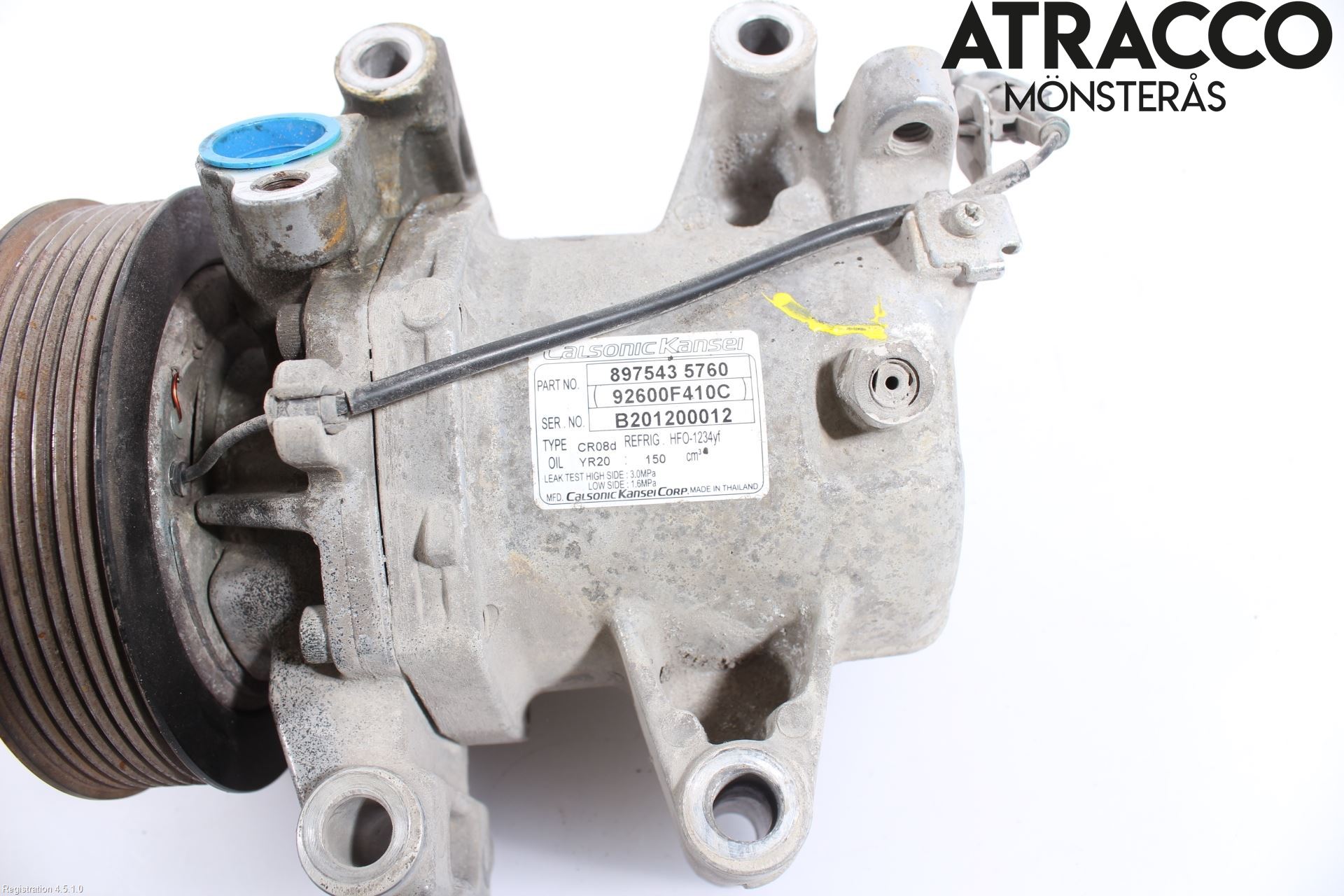 Isuzu D-MAX Ac Kompressor