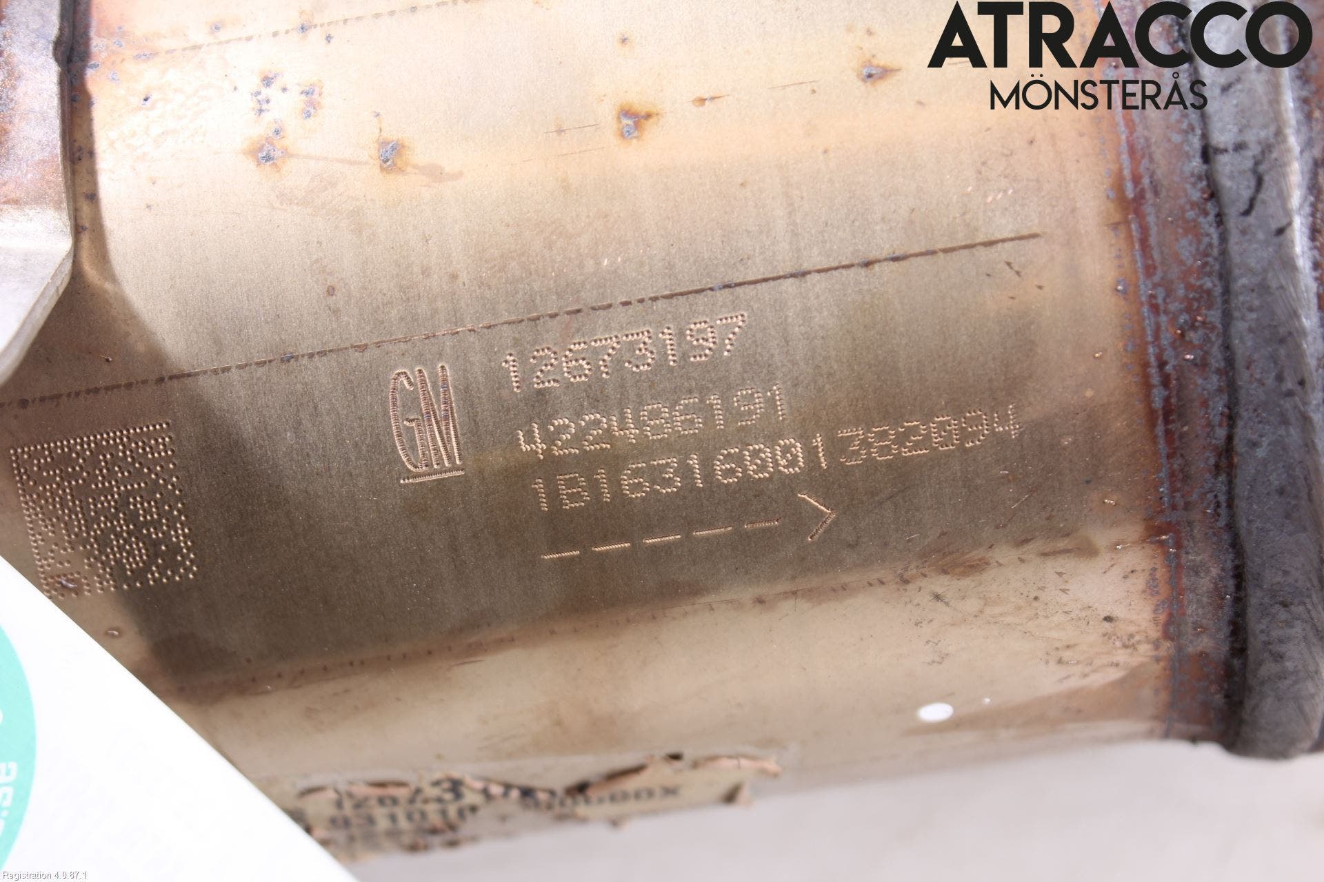 Opel ASTRA K 16-22 Katalysator