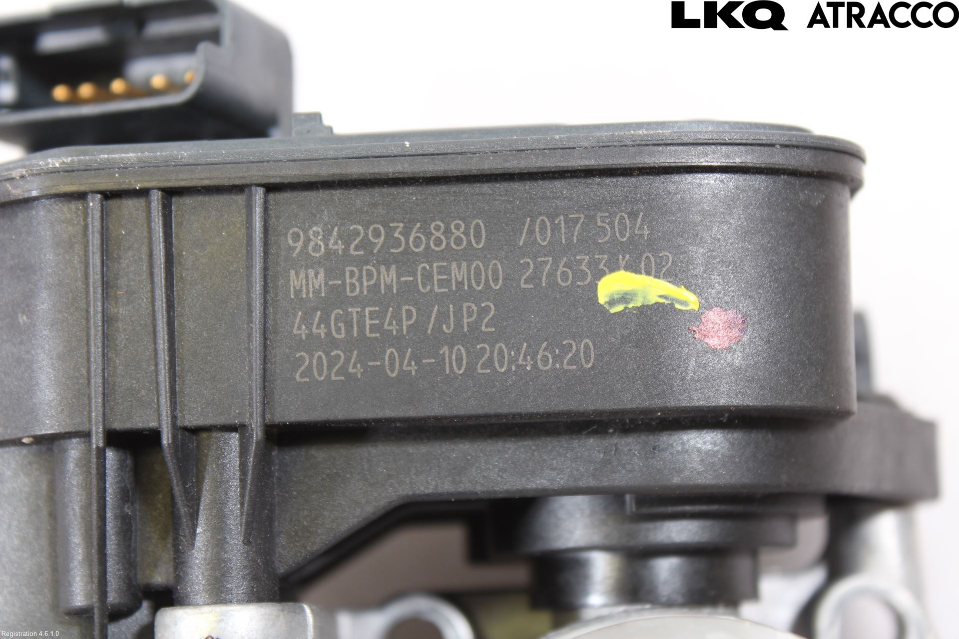 Peugeot 308/E-308 21- Injspjällhus