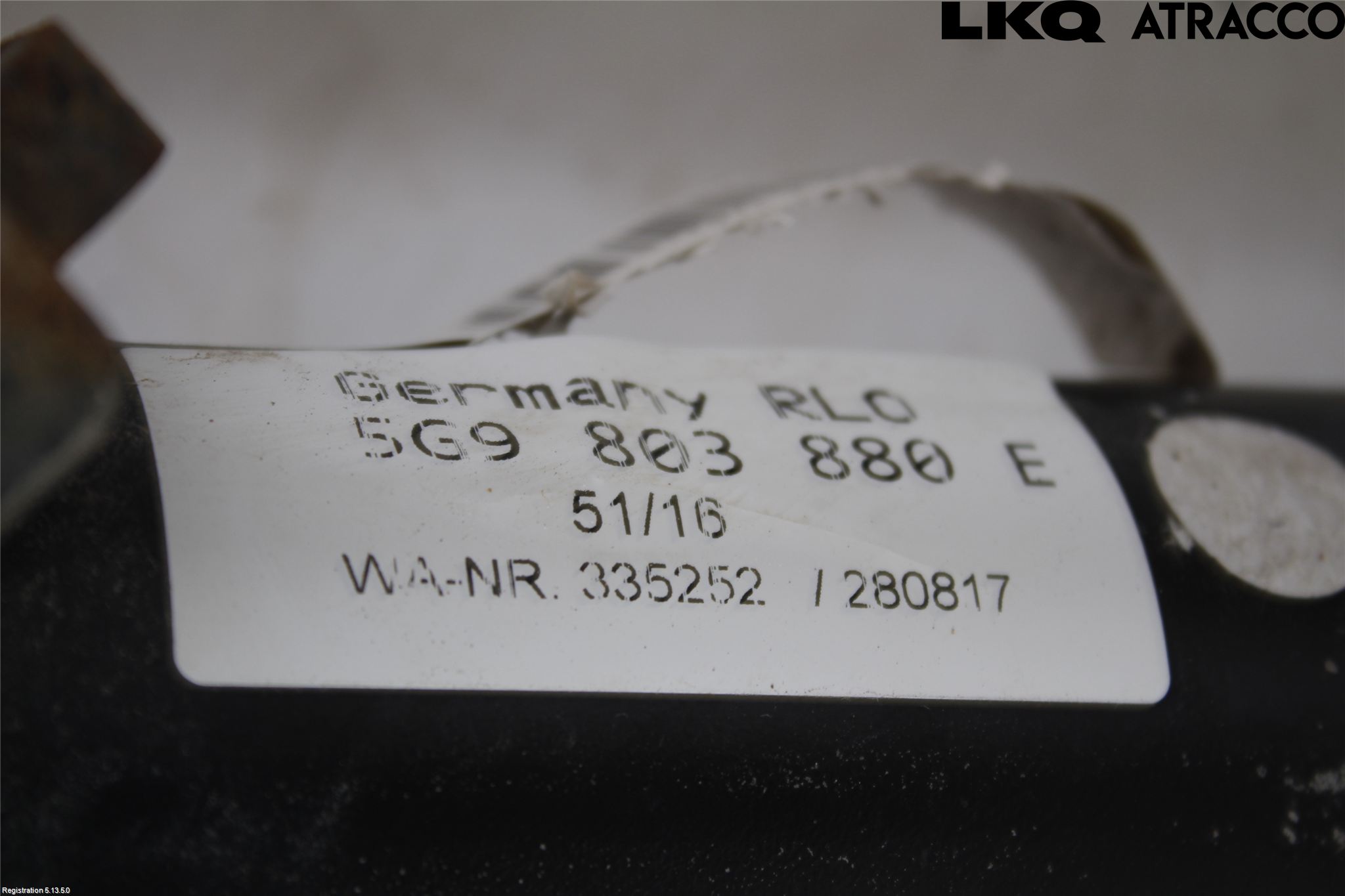 Volkswagen VW GOLF / E-GOLF VII 13-20 Dragkrok