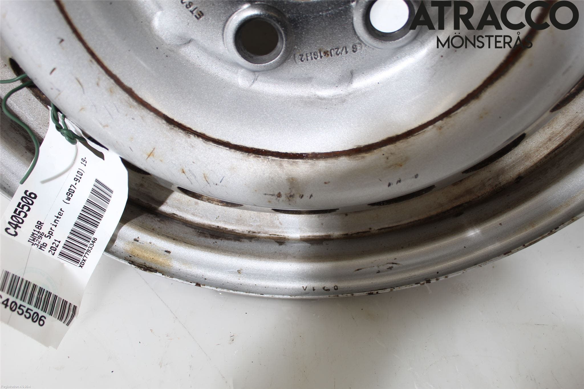 Mercedes-Benz MB SPRINTER (W907/W910) 19- Fälg Plåt