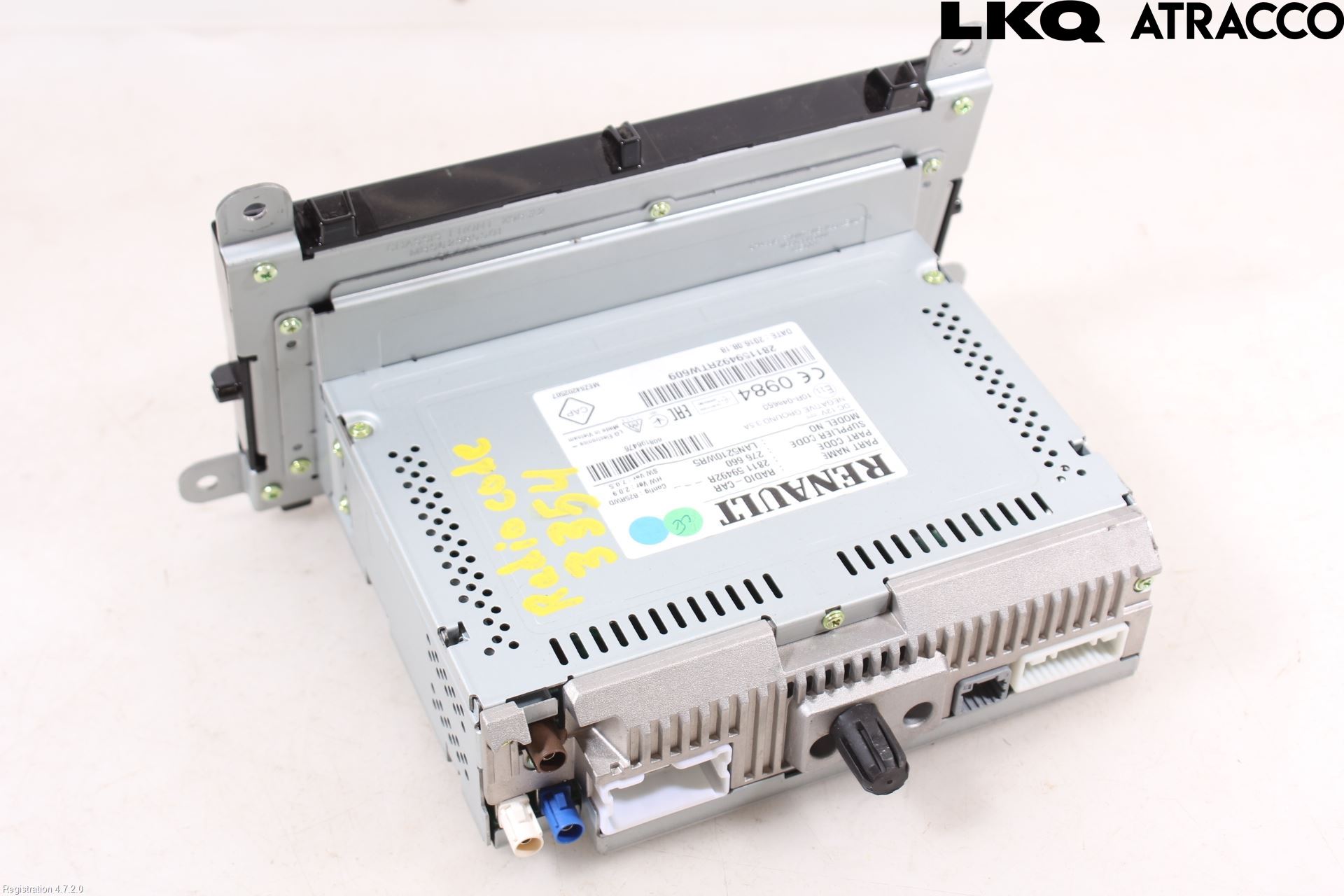 Renault CLIO IV 16-19 Cd Radio - Multimediapanel