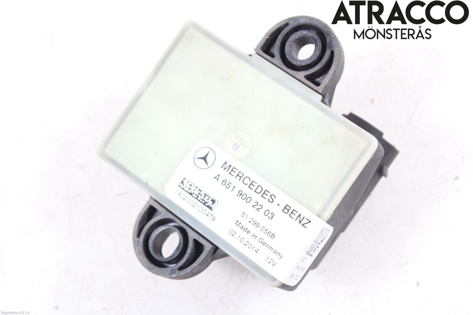 Mercedes-Benz MB A-KLASS (W176) 13-18 Relä Glödning Diesel