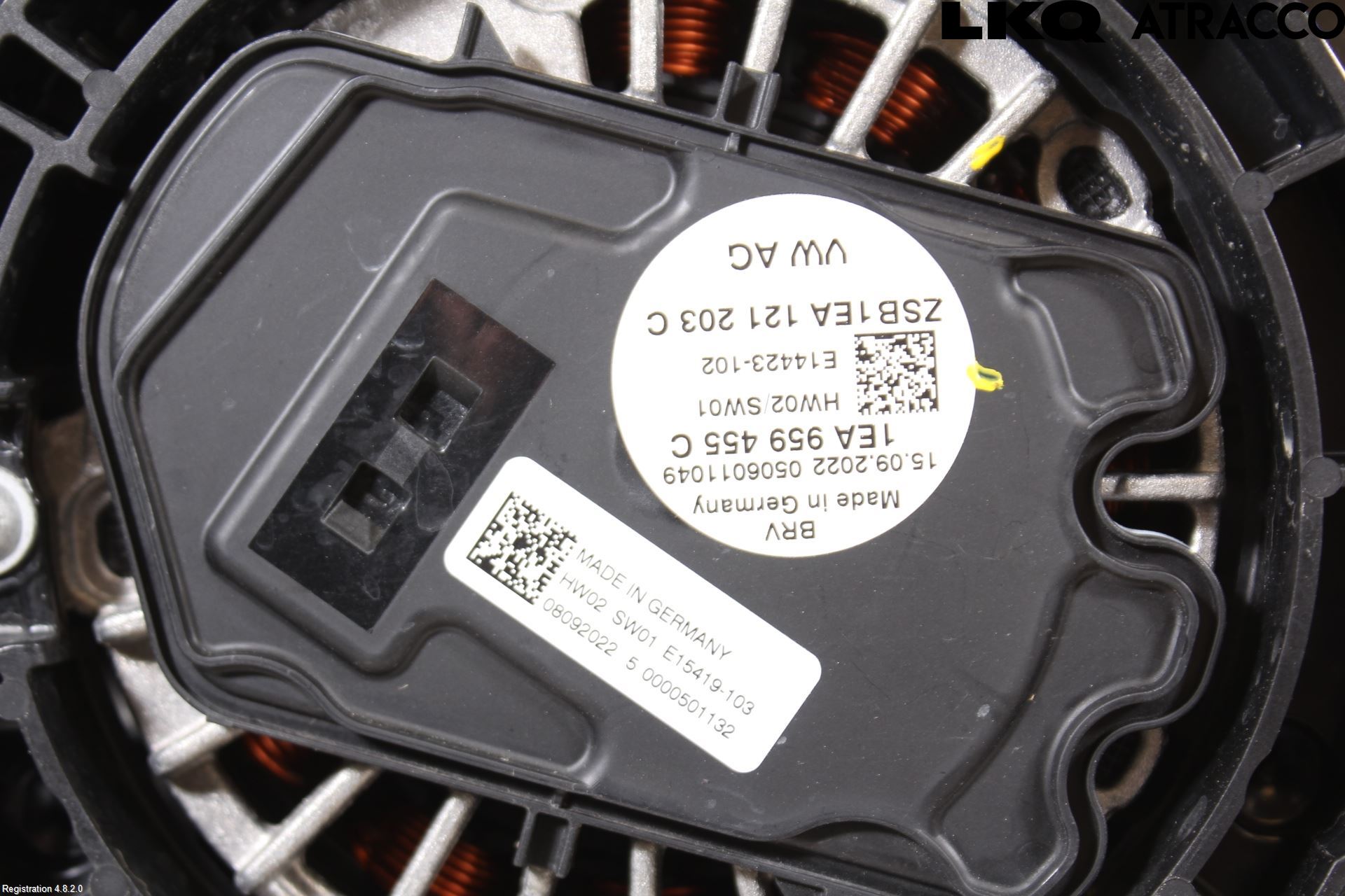 Volkswagen VW ID.4 21- Kylfläkt El