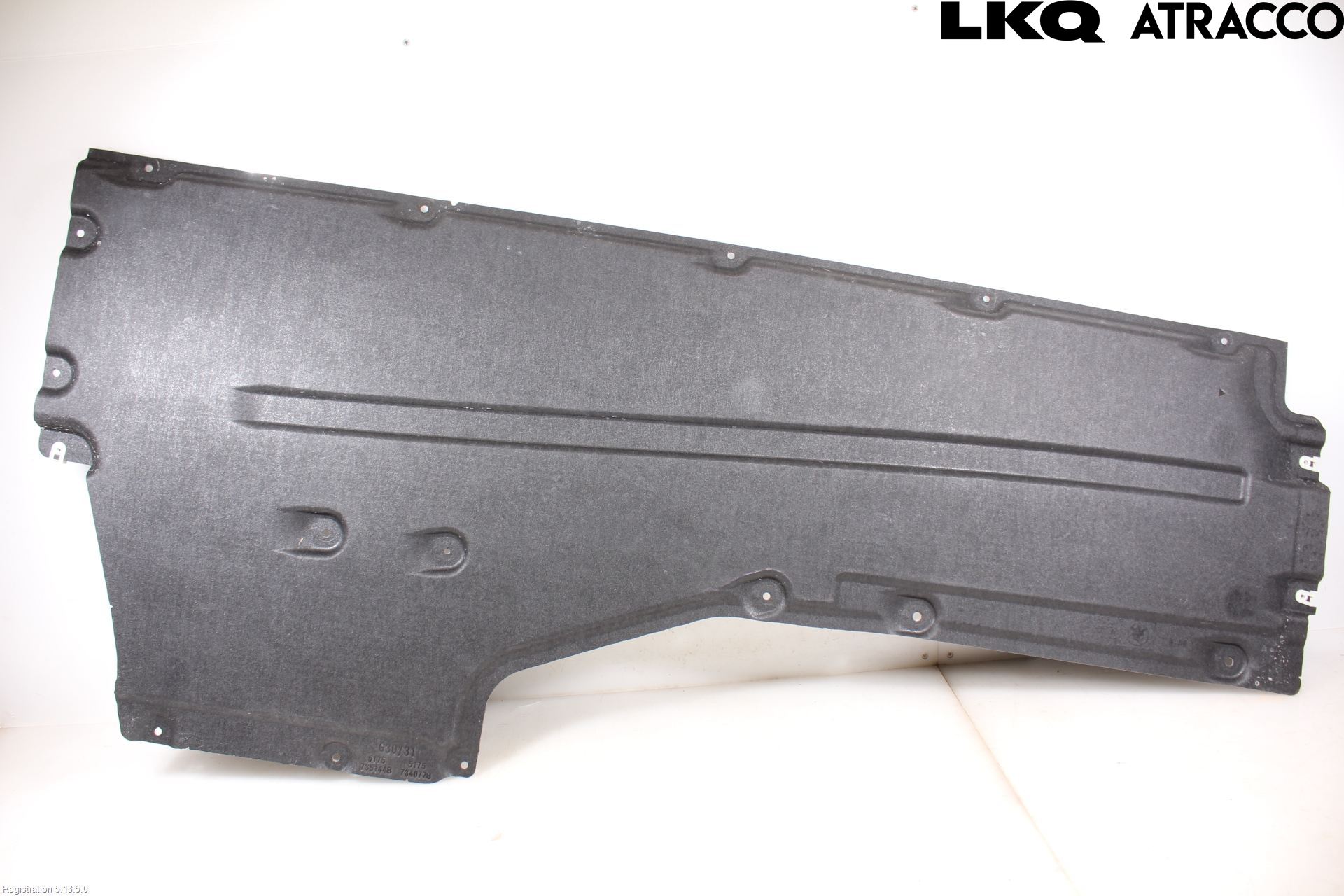 BMW 5 G30/G31/F90 17-23 Hasplåt Plåt-Plast
