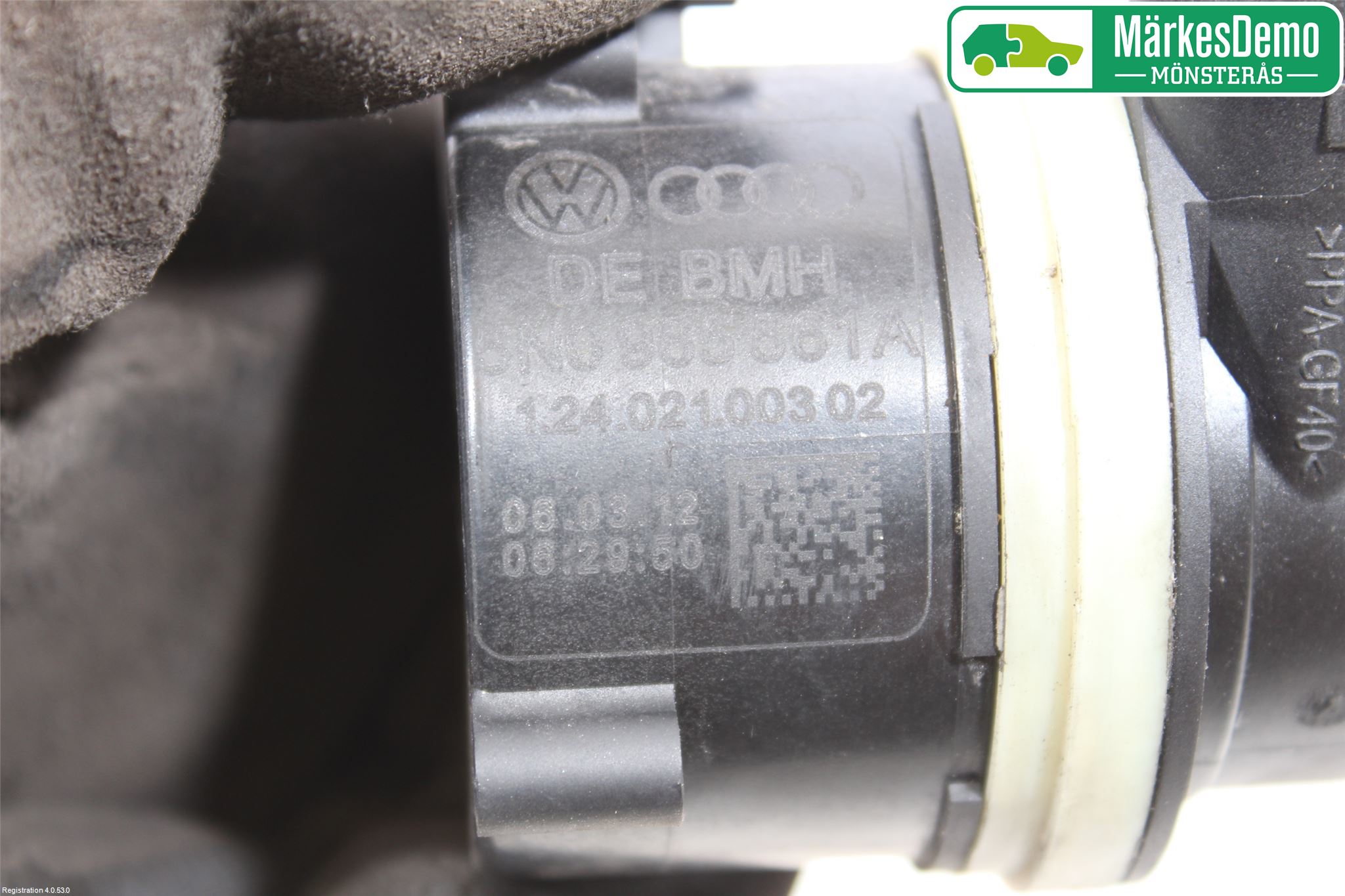 Volkswagen VW PASSAT 11-14 Värme Cirkulationspump