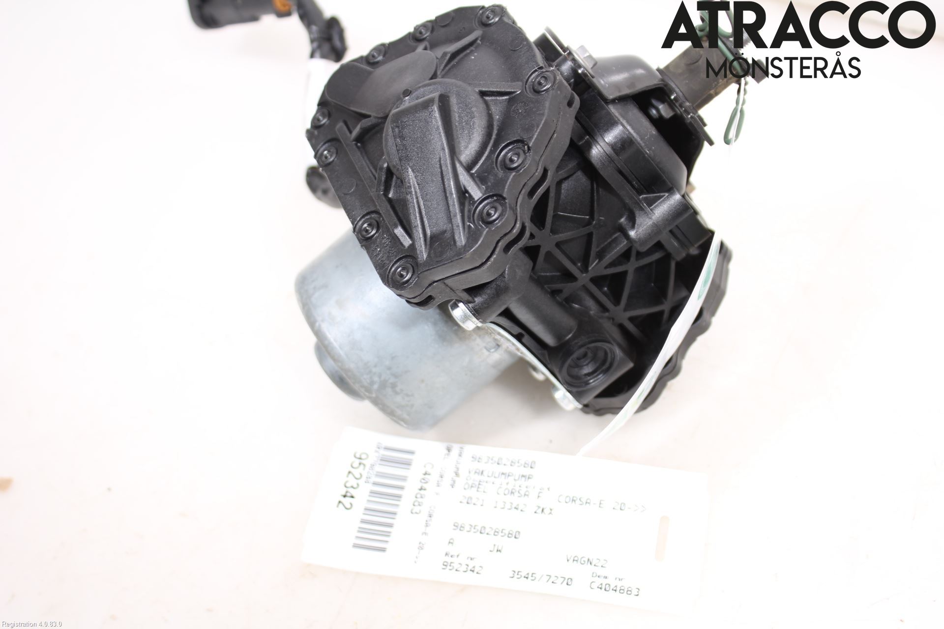 Opel CORSA F, CORSA-E 20- Vakuumpump