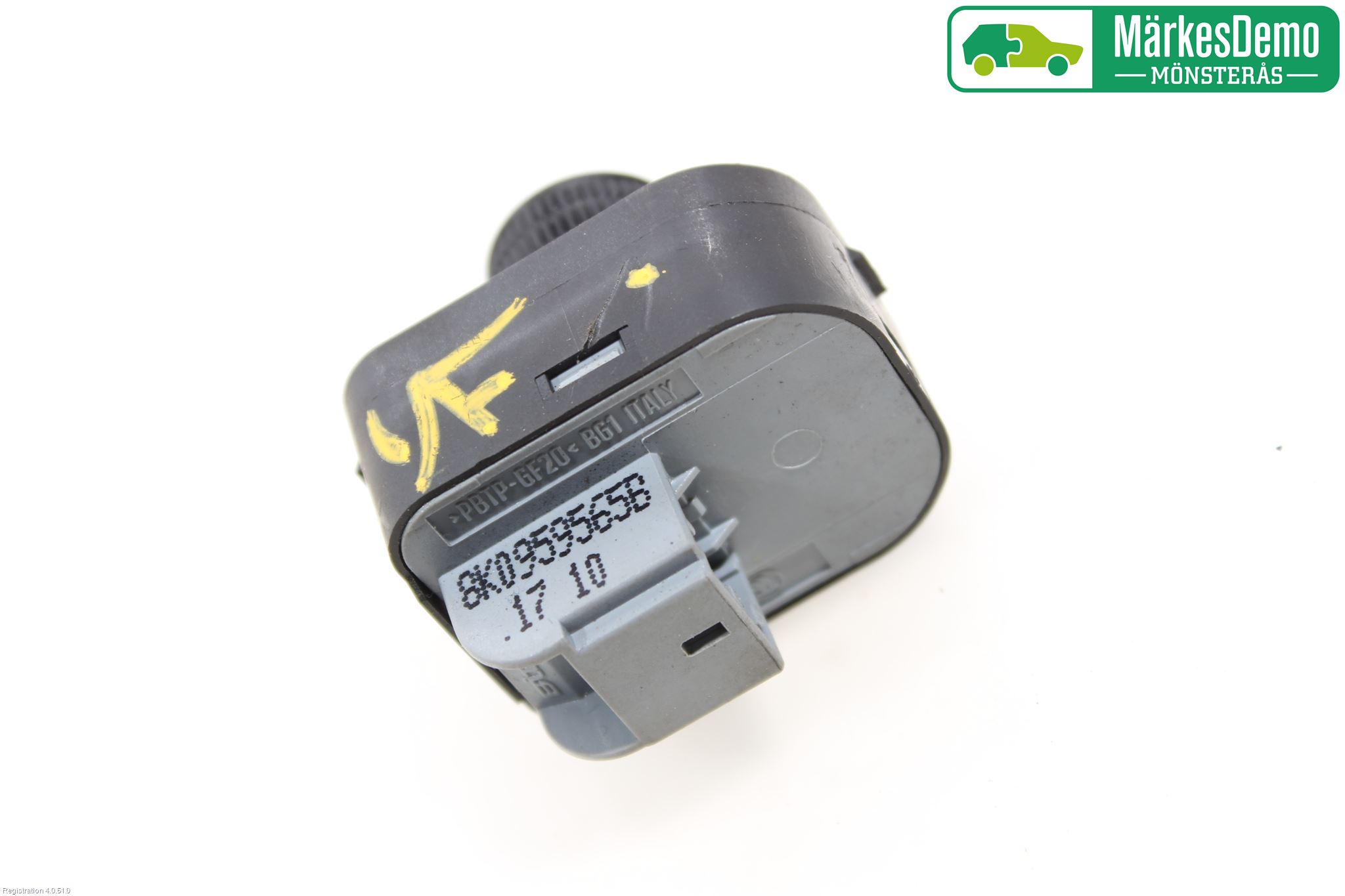 Audi A4/S4 08-11 Strömställare Spegel