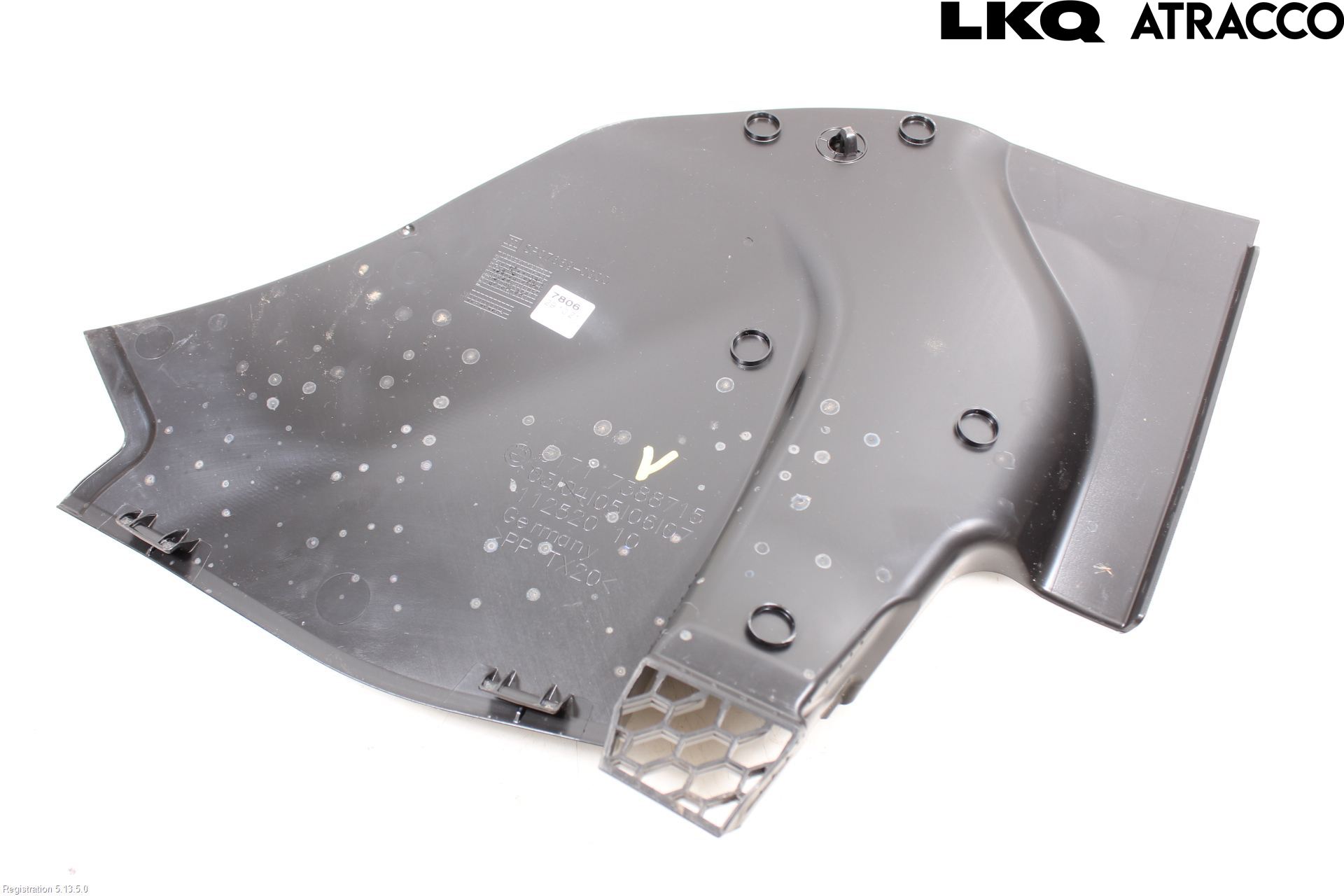 BMW 5 G30/G31/F90 17-23 Torpedplåt-Torpedplast