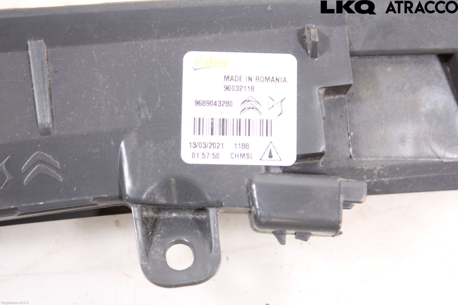 Opel CORSA F, CORSA-E 20- Bromsljus Bakruta