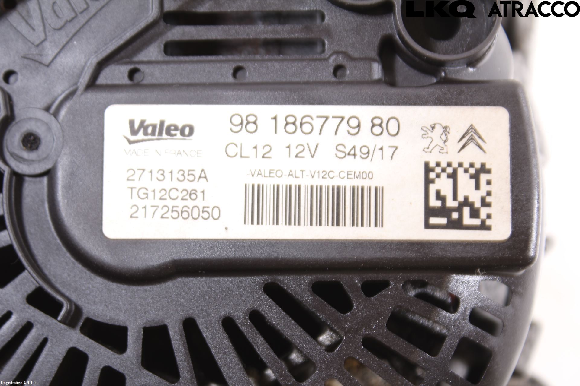 Peugeot PEUGOT 208 16-19 Generator