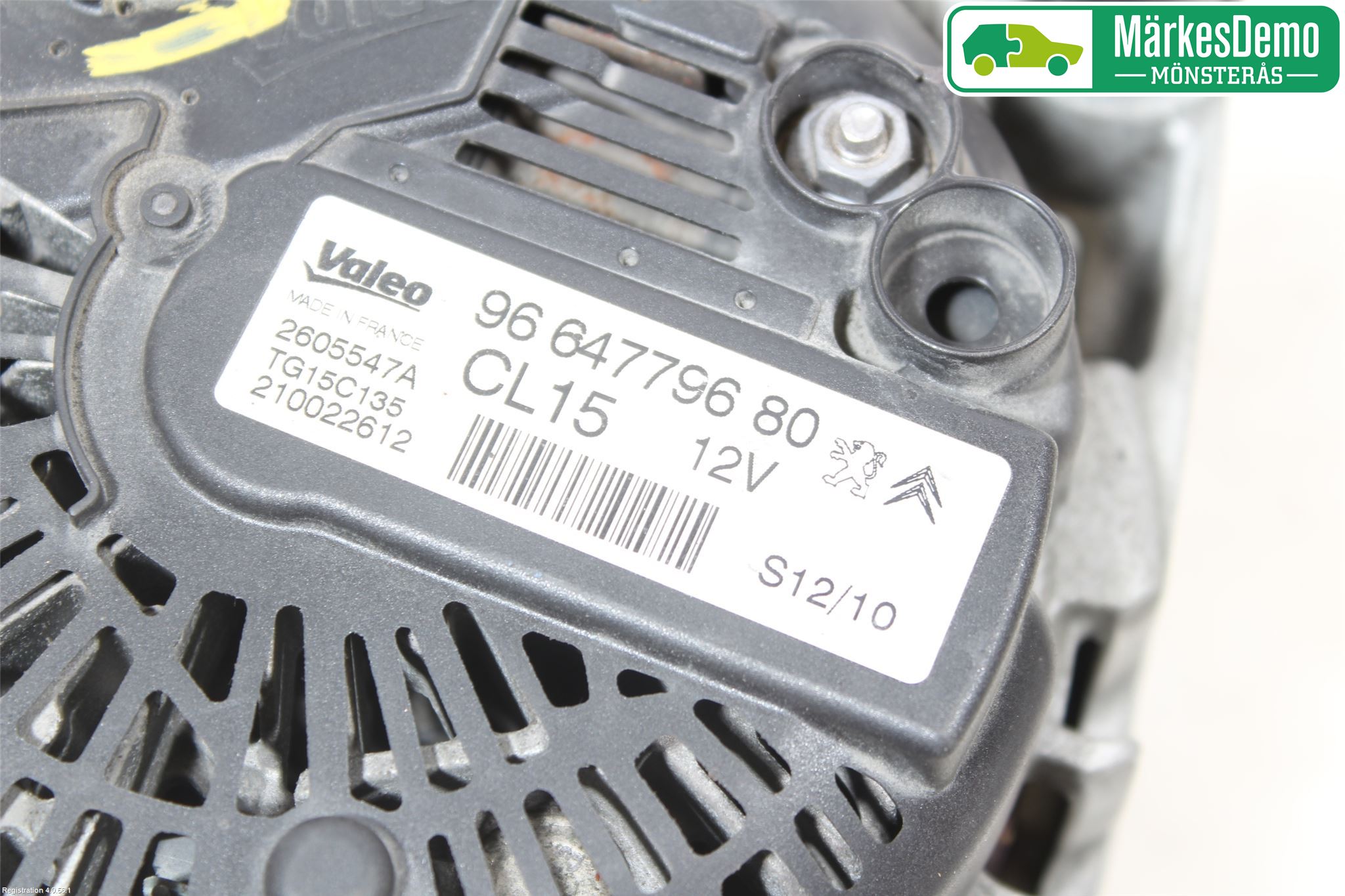 Citroen C3 10-17 Generator