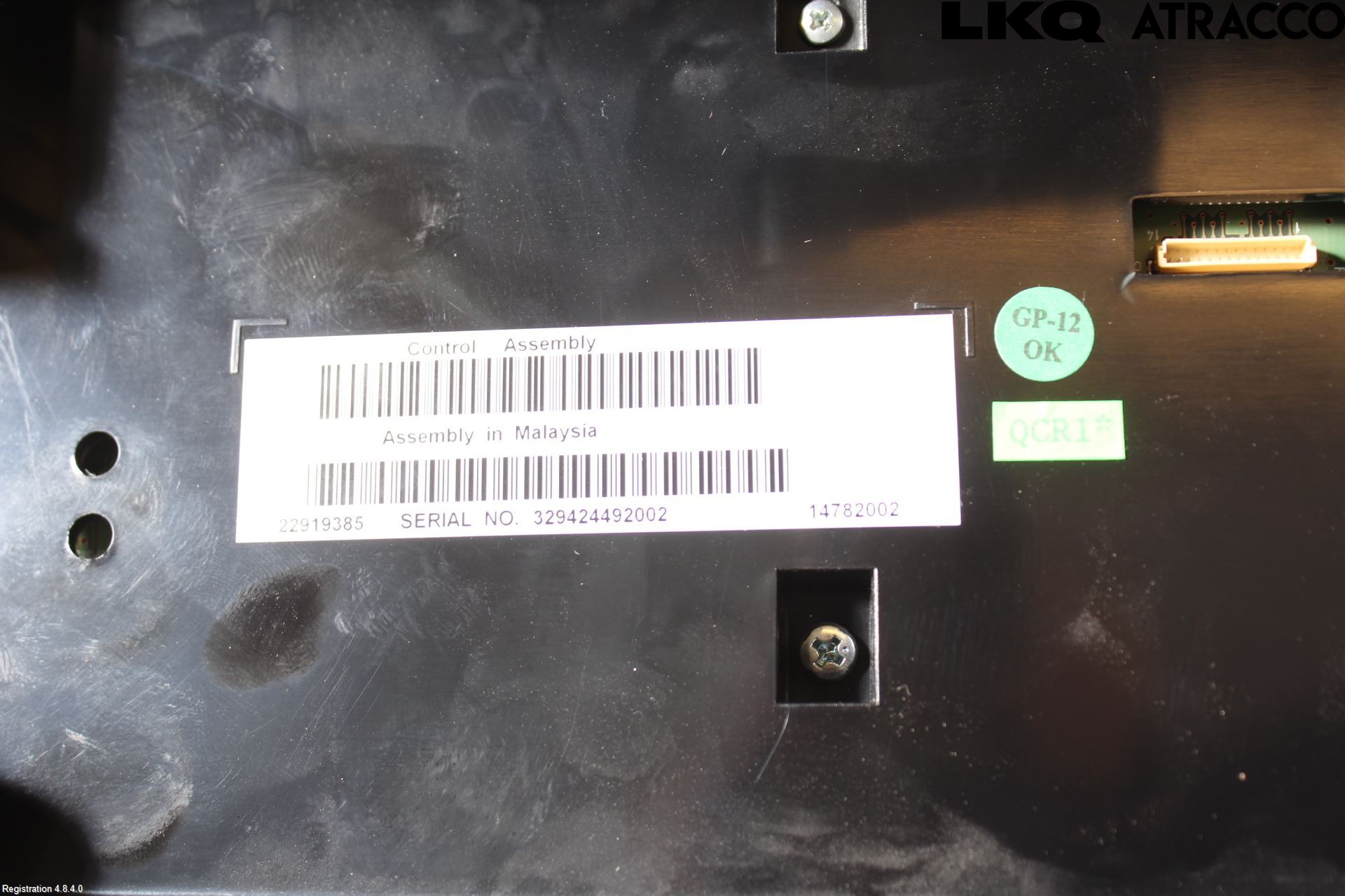 Chevrolet CAMARO Multifunktionsdisplay