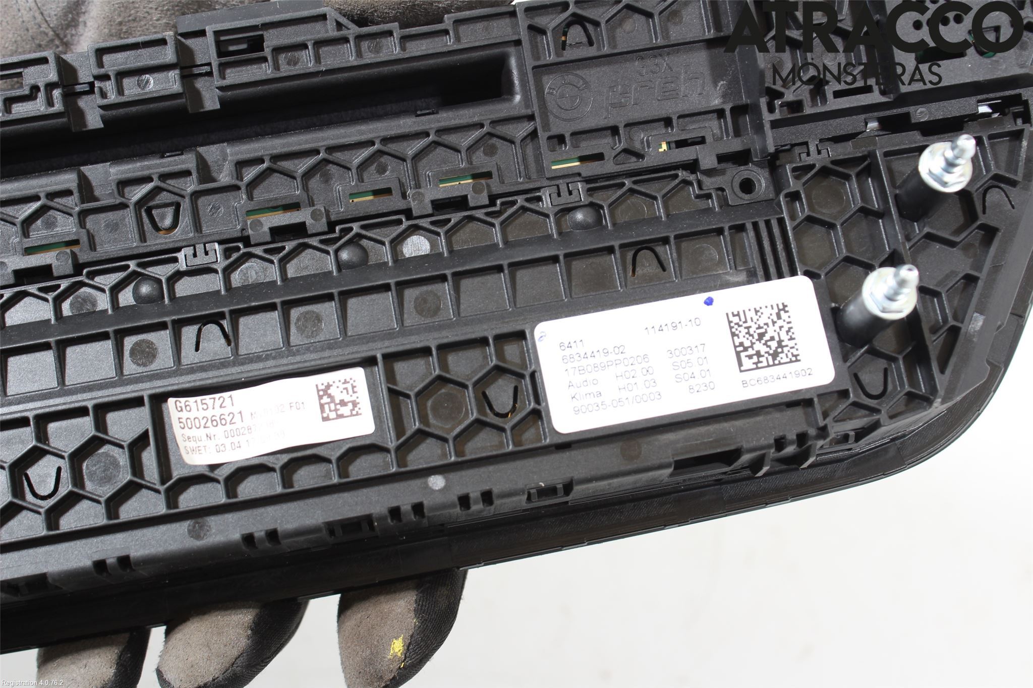 BMW 5 G30/G31/F90 17-23 Ac Styrenhet Ac Manöveren
