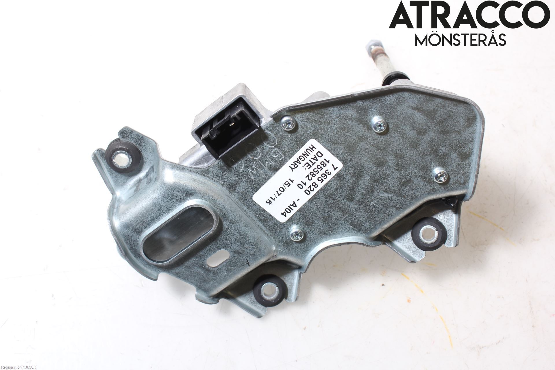 Mini CLUBMAN R55 06-14 Torkarmotor Baklucka