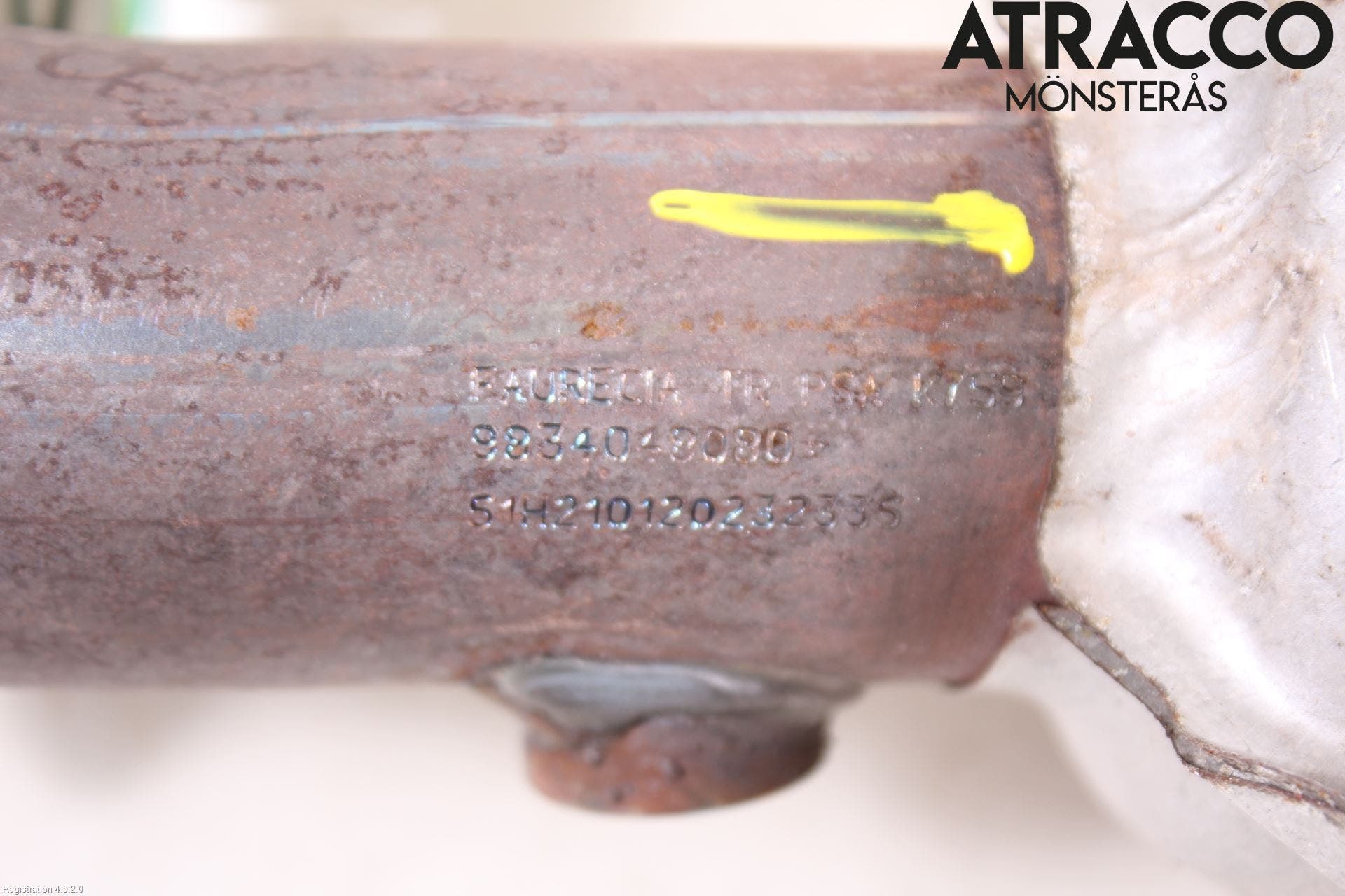 Opel CORSA F, CORSA-E 20- Katalysator