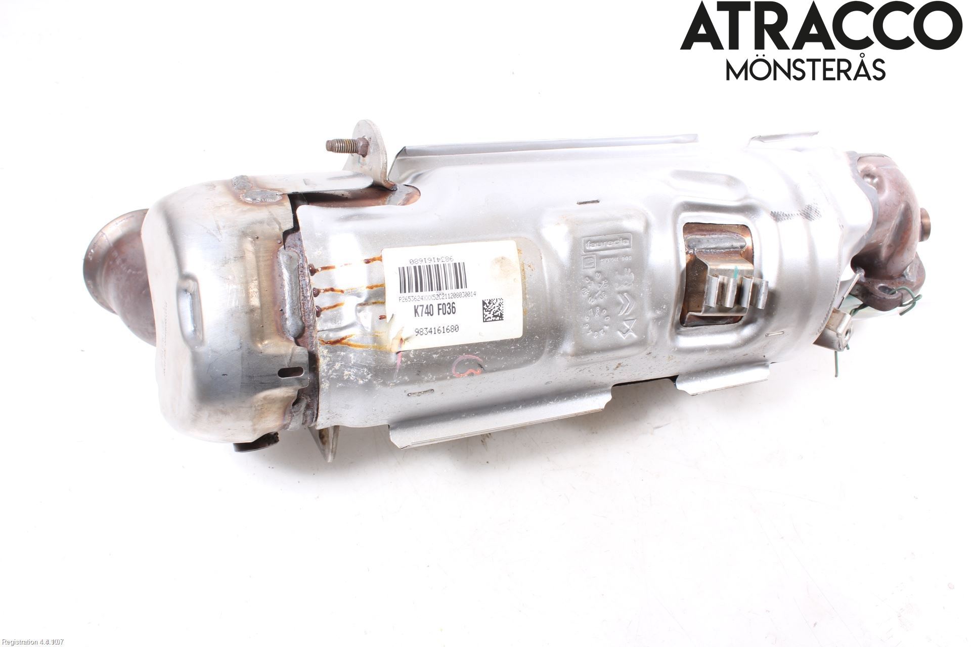 Opel GRANDLAND X 18- Katalysator