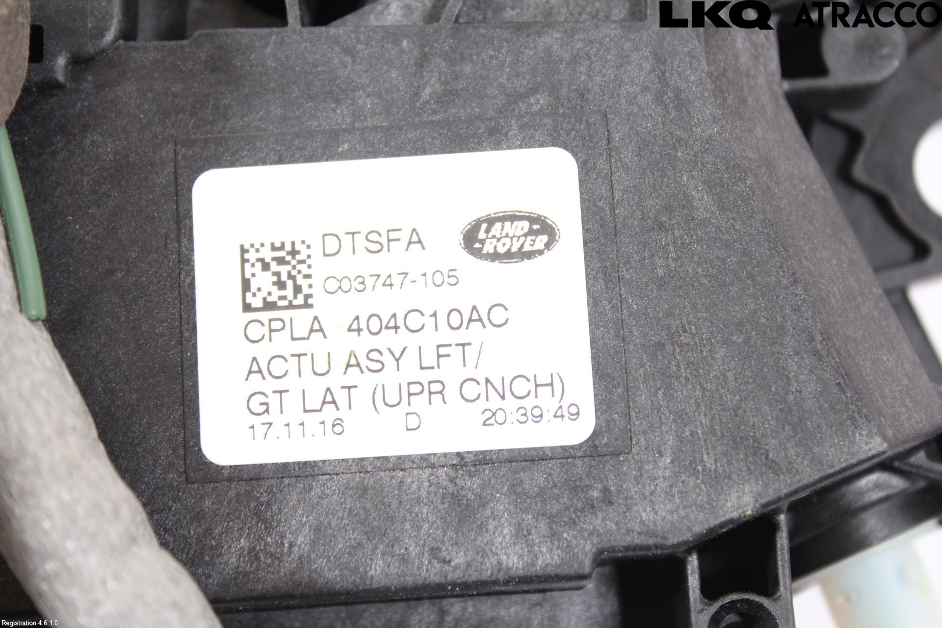 Jaguar F-PACE Centrallåsmot Baklucka