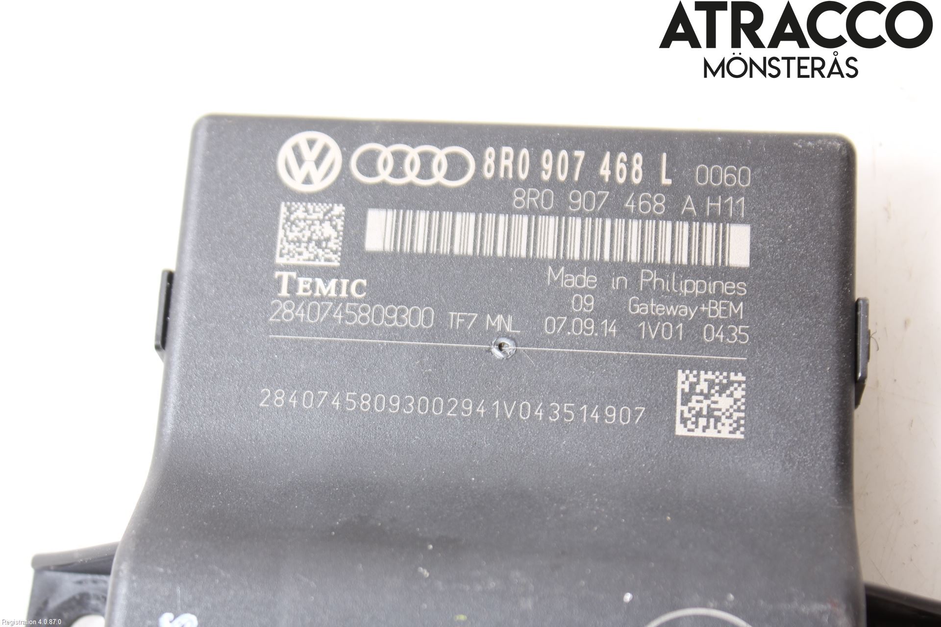 Audi A4 12-15 Styrenhet Övrigt